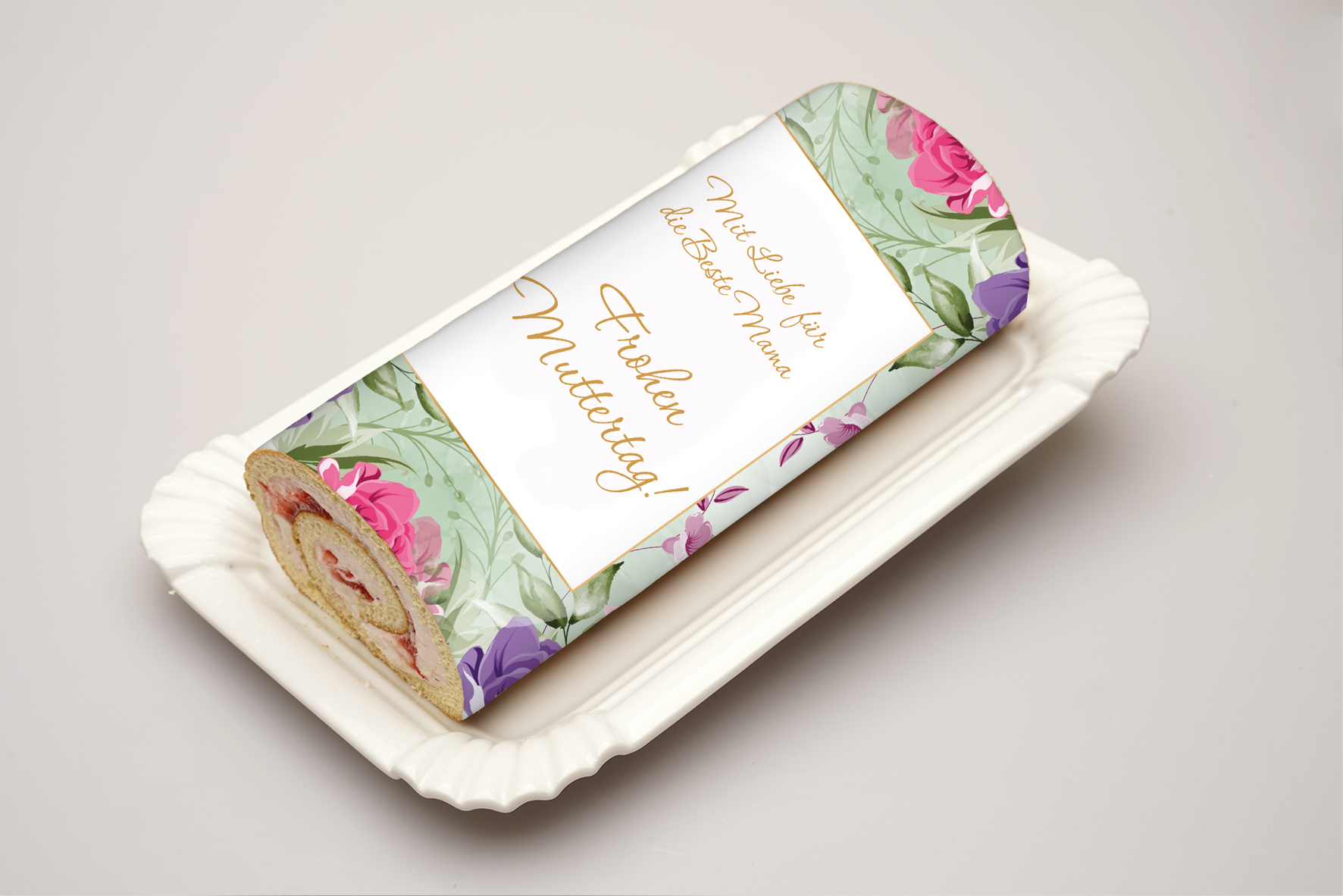 Rouladendekor Muttertag