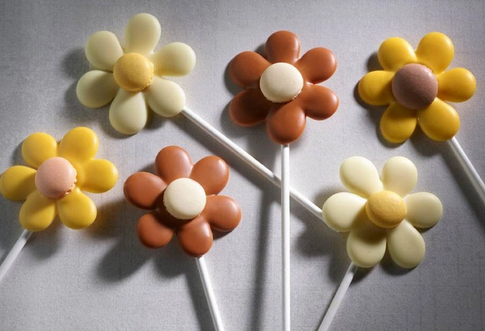 Mini Macarons gelb