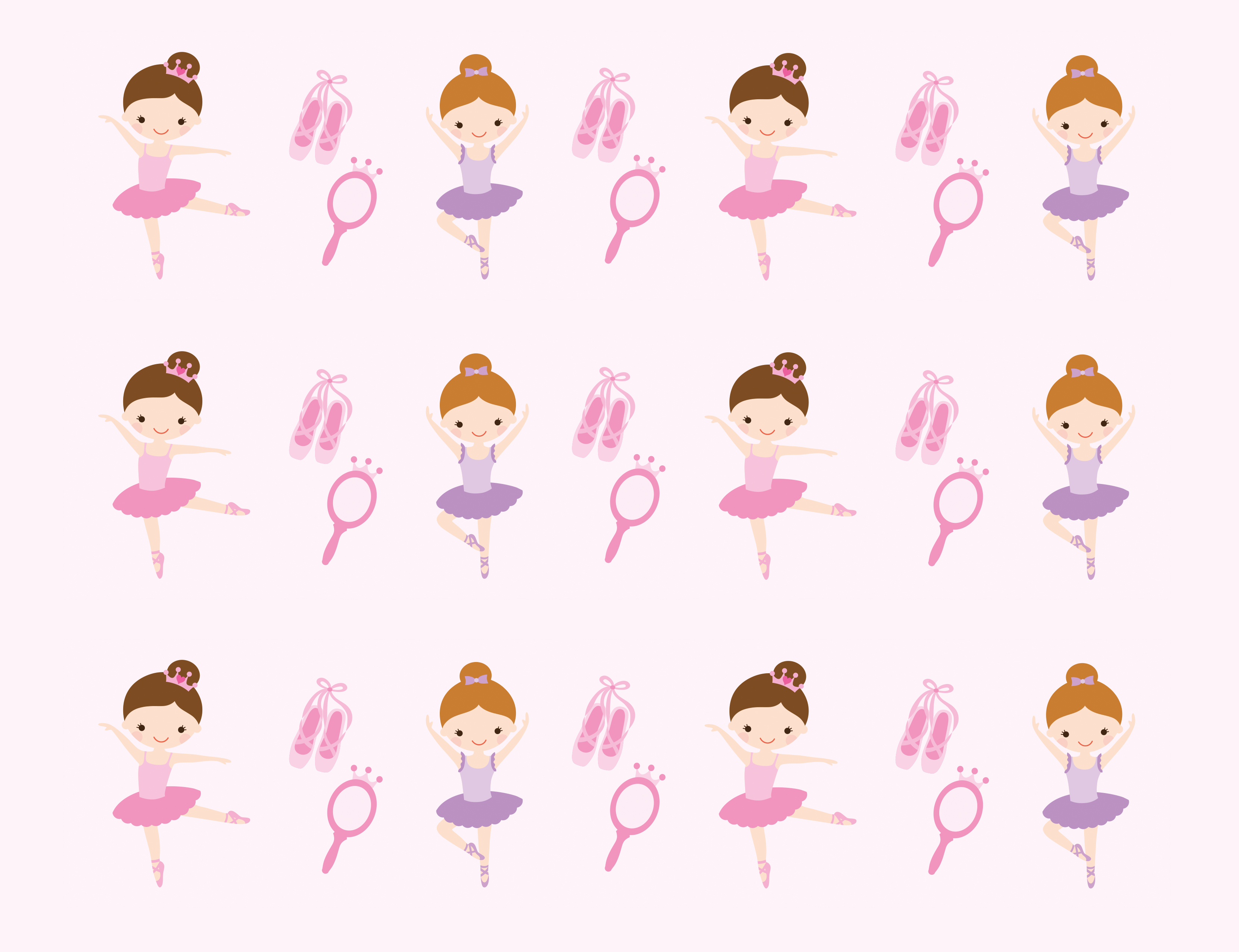 Tortenband Ballerina
