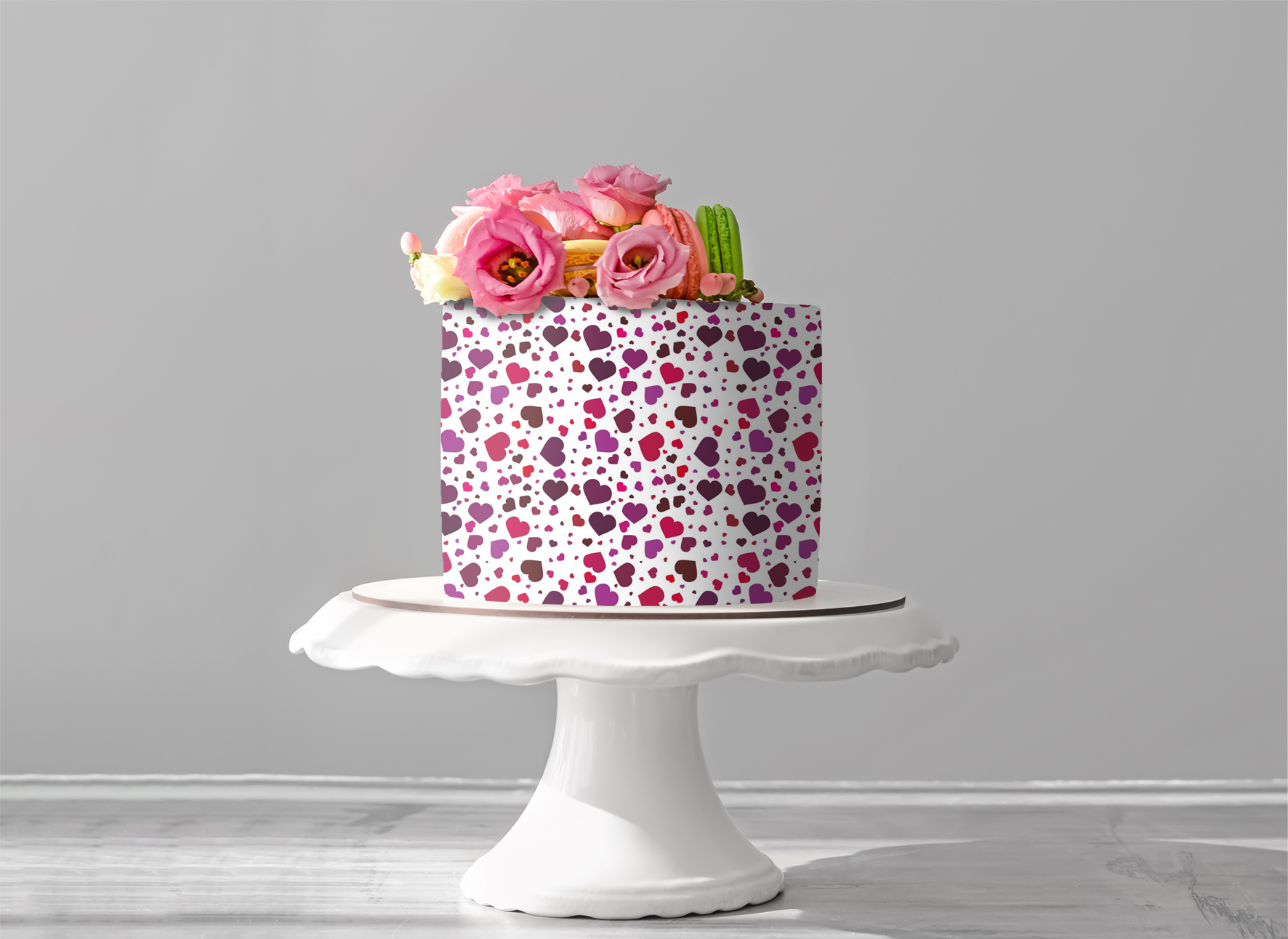 Deko Fondant Herzen