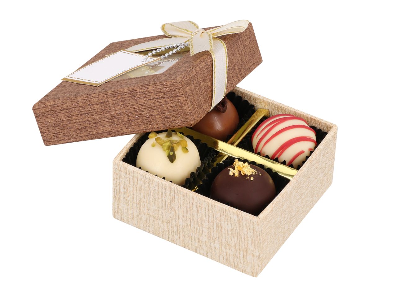 Chocolate Case for 4 Chocolates Treasure