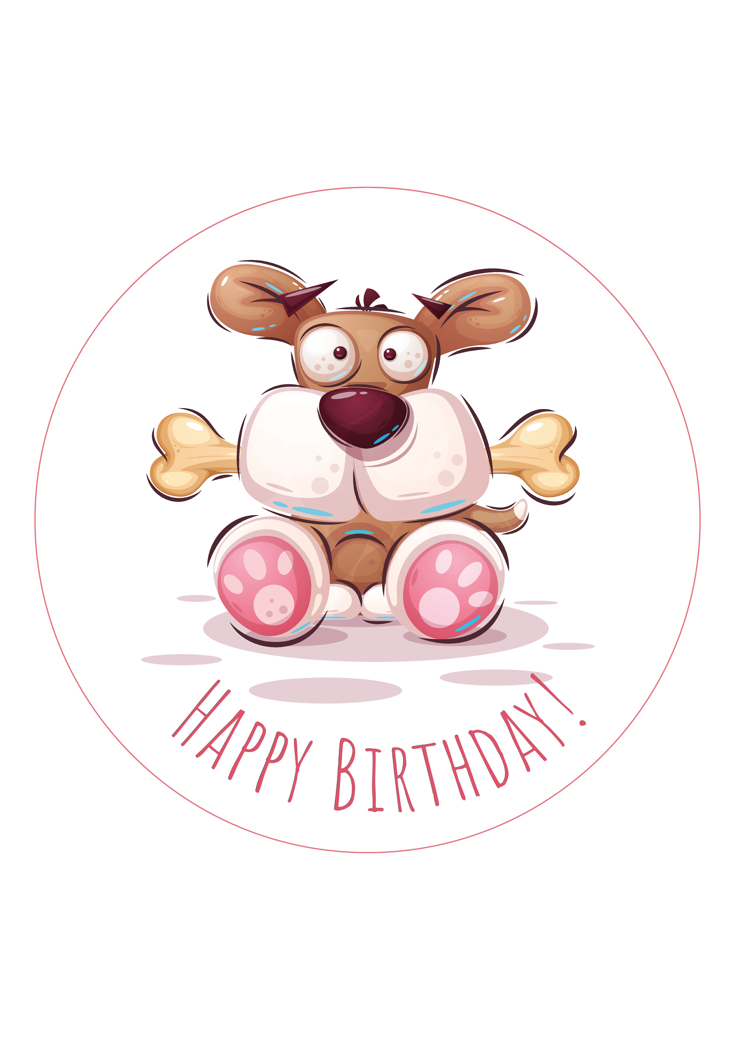 Tortenaufleger Geburtstag