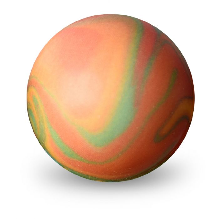 Kugel 3D Ø 2,8 cm – weiße Schokolade mit Schattierungen (4er-Set)