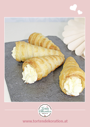 Rezeptkarte Holunder Blätterteigspitzen R6
