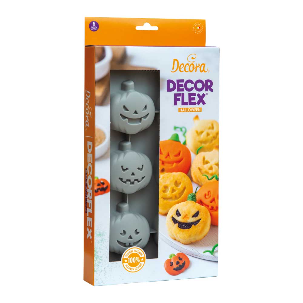 Silikonform Halloween Kürbisse