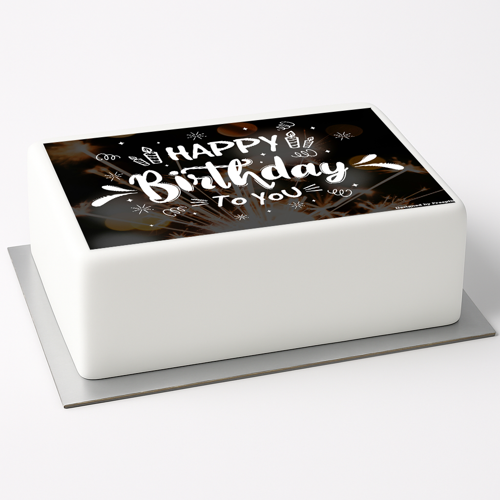 Tortenaufleger Geburtstag