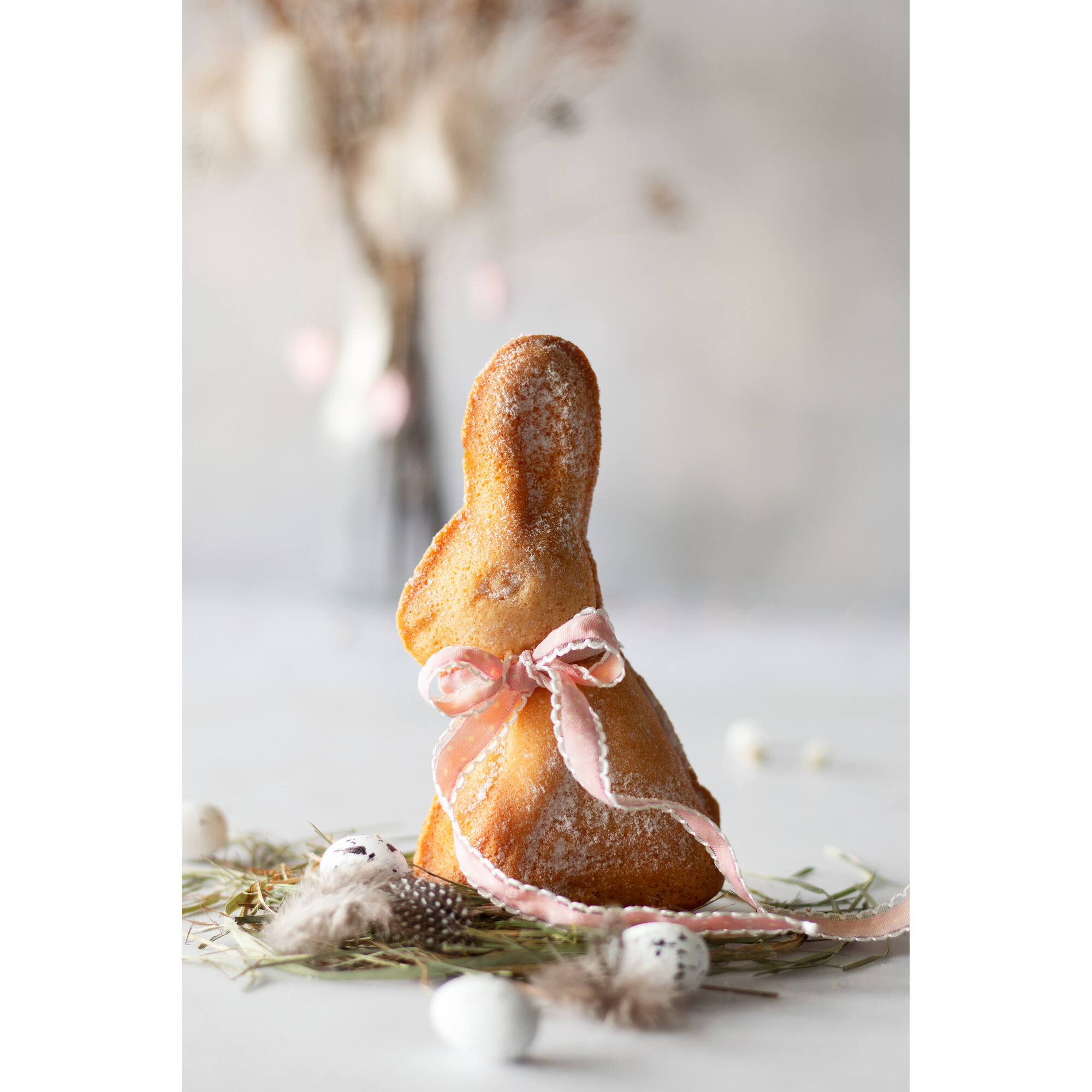 3D-Backform „Osterhase“ – Motiv-Backform für Osterkuchen