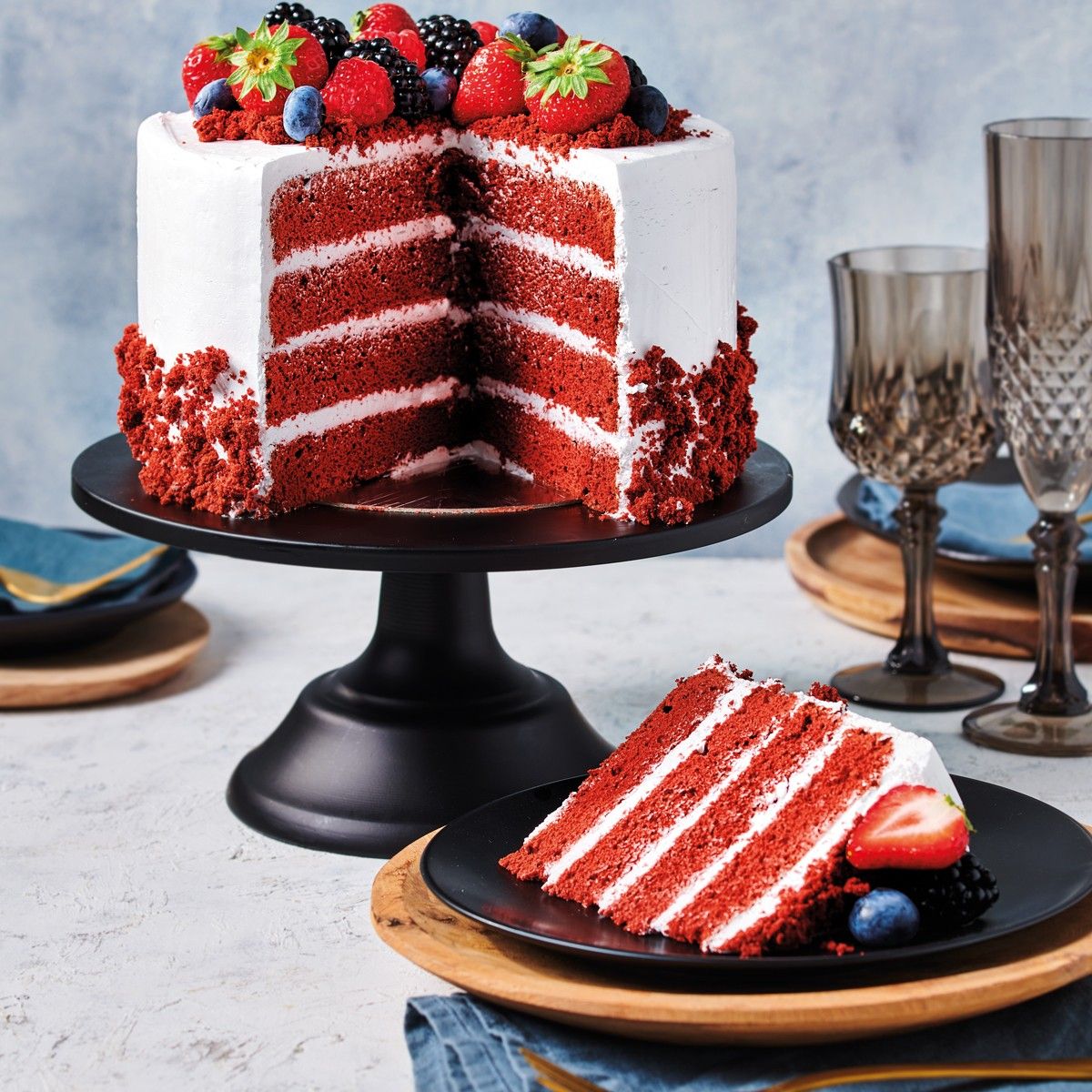 FunCakes Mix für Red Velvet Torte 500g
