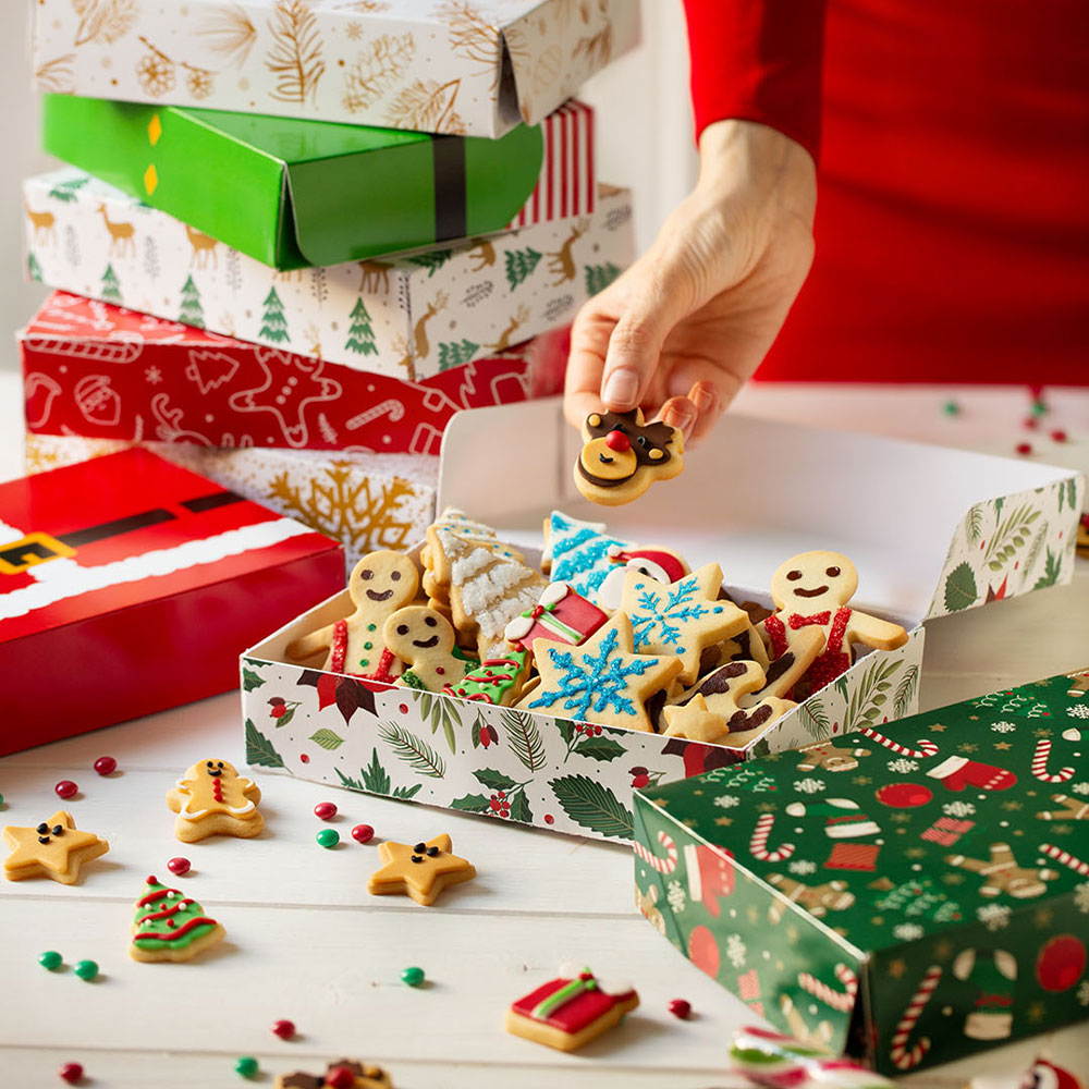 Keksschachtel  – die perfekte Geschenkbox für Weihnachtskekse