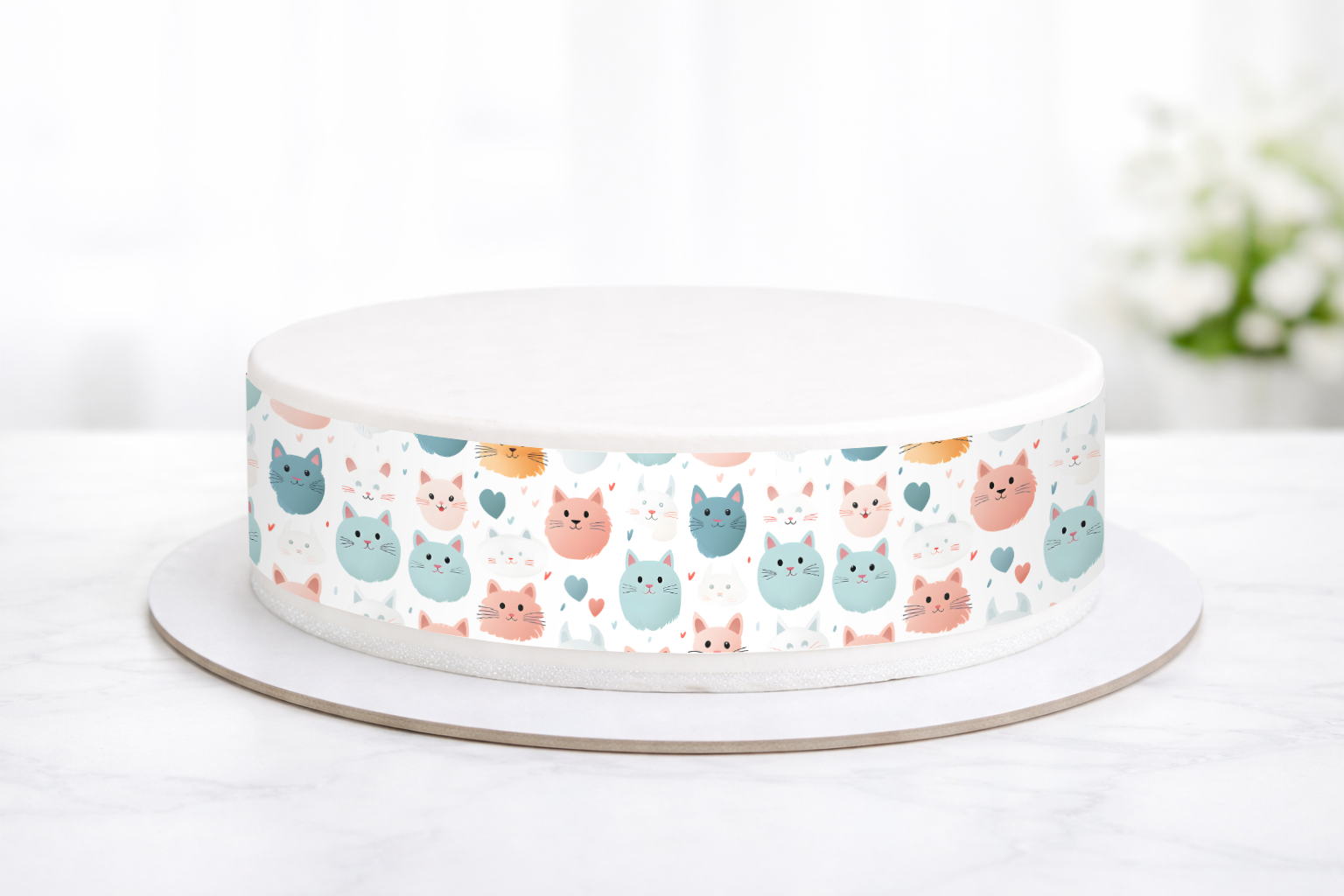 Tortenband  Katzen