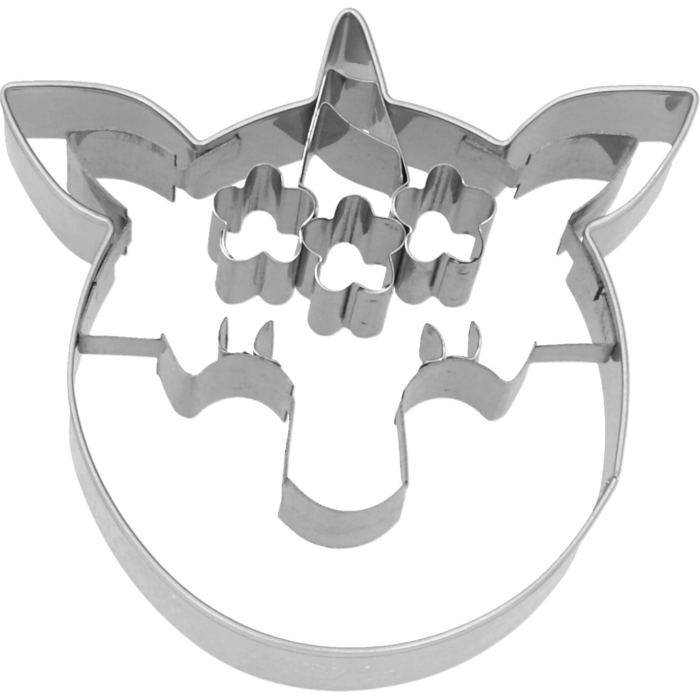 Ausstecher Einhorn mit Präger