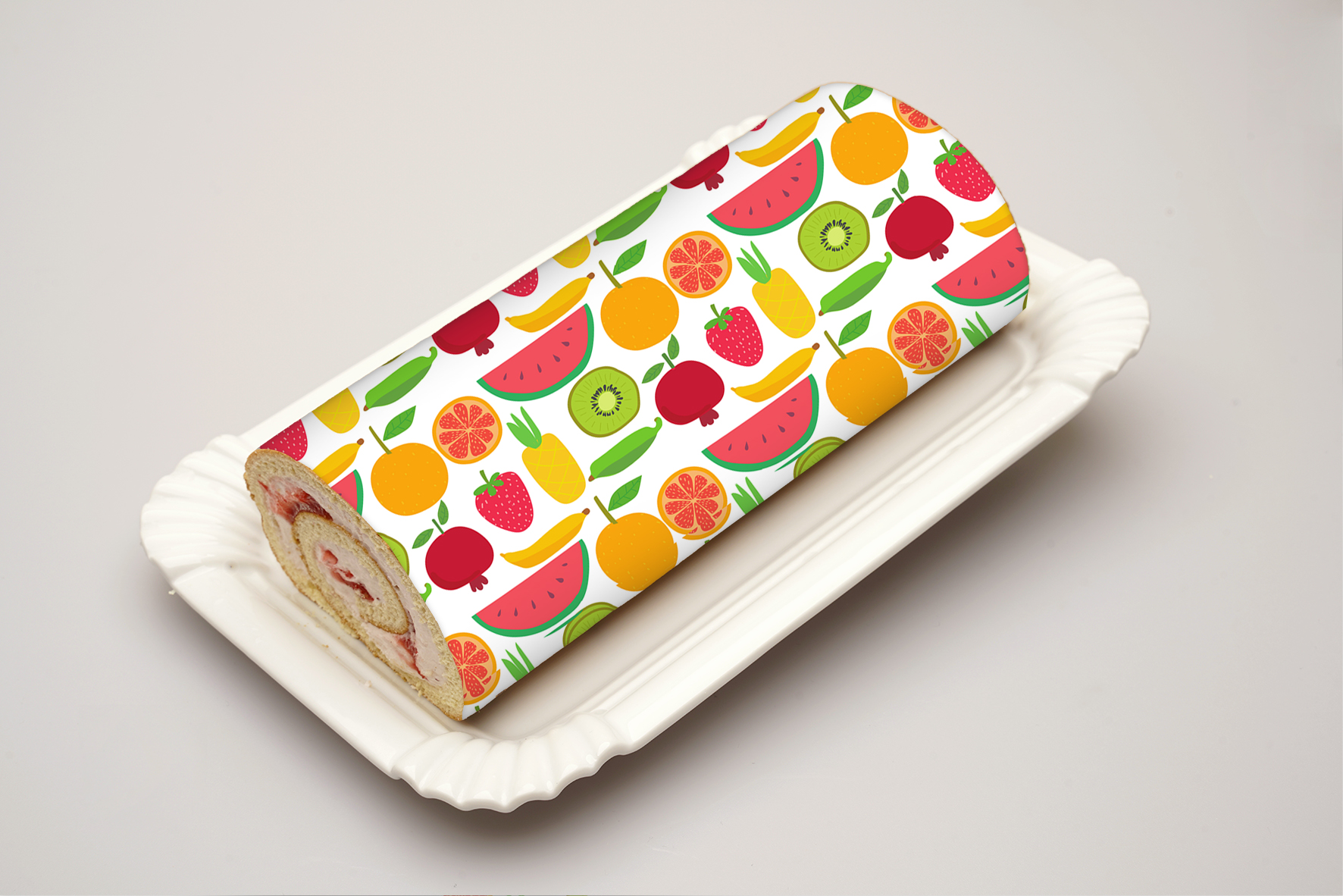 Rouladendekor Obst