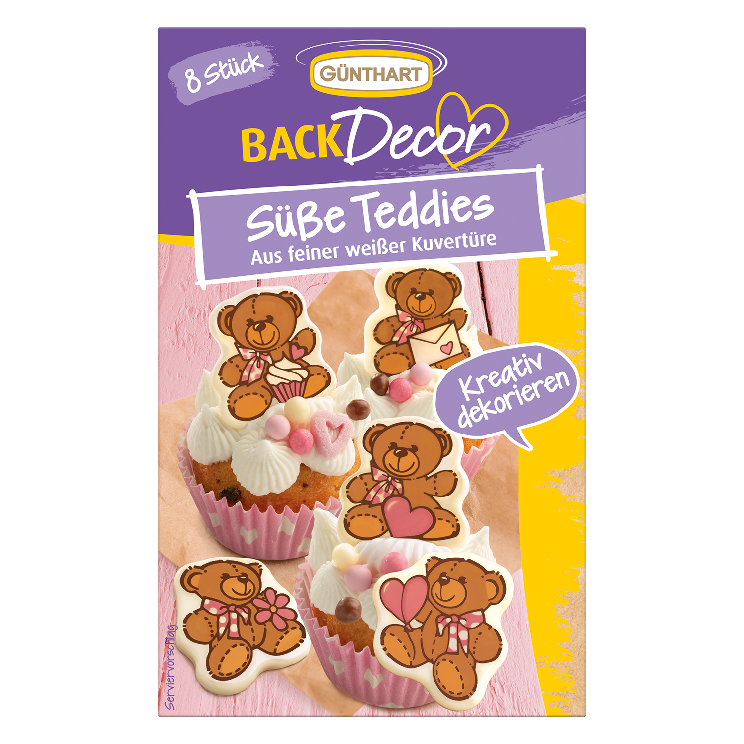 Schokoladen süße Teddys