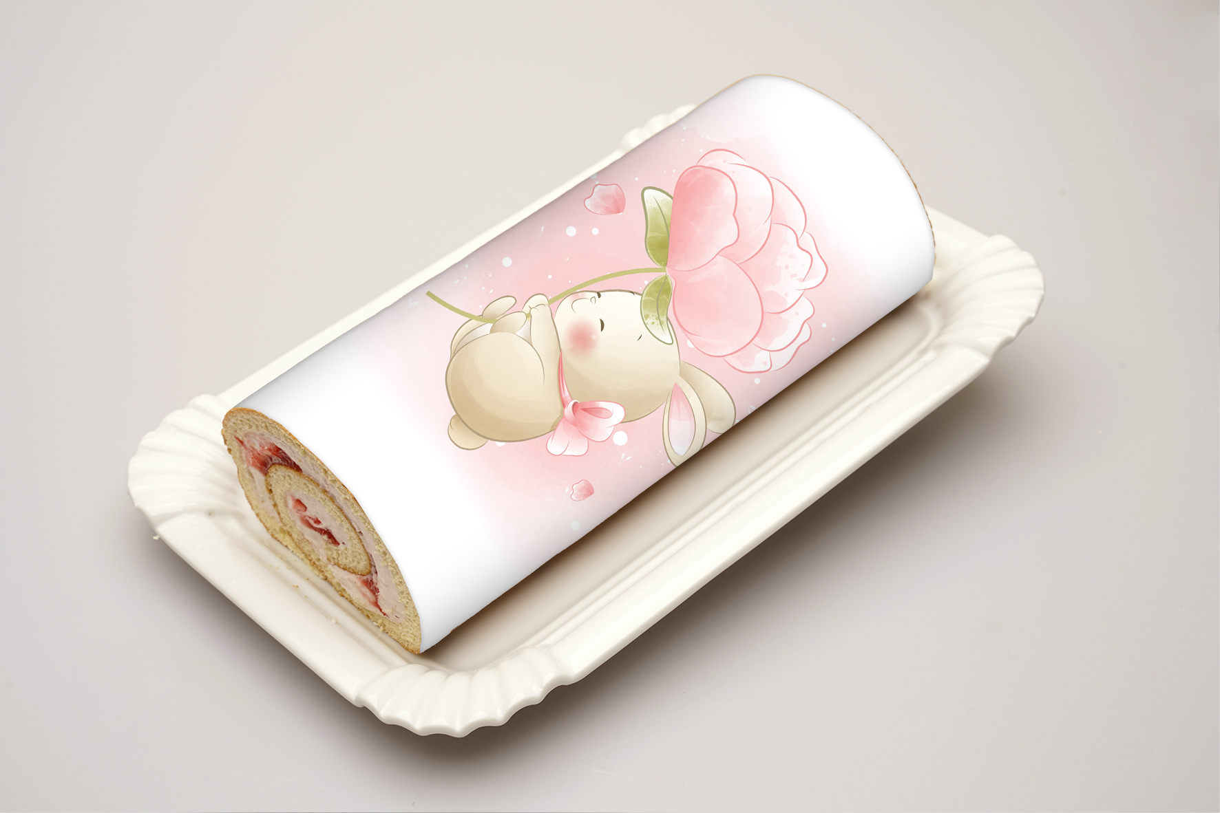 Rouladendekor Hase