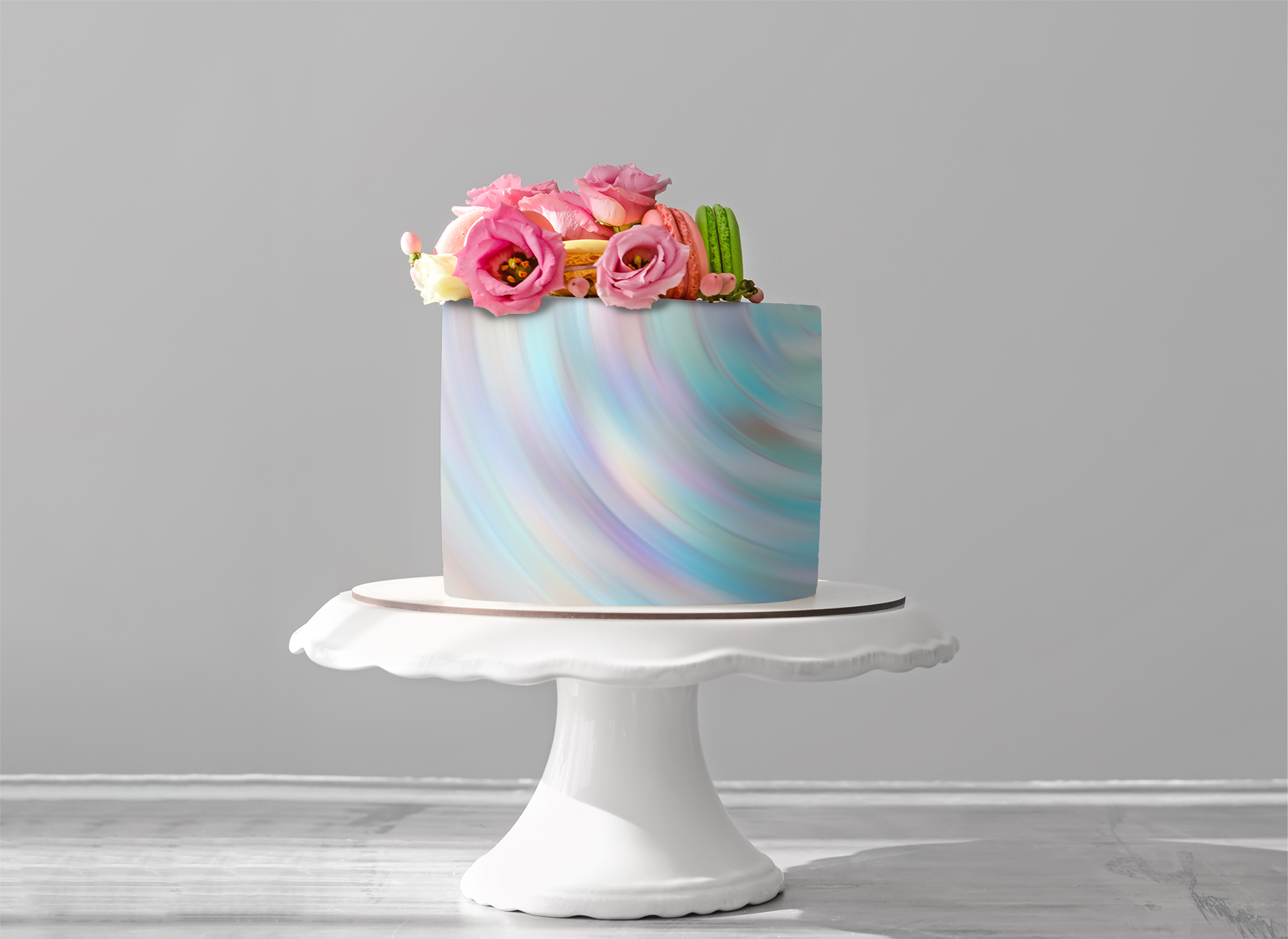 Deko Fondant pastell