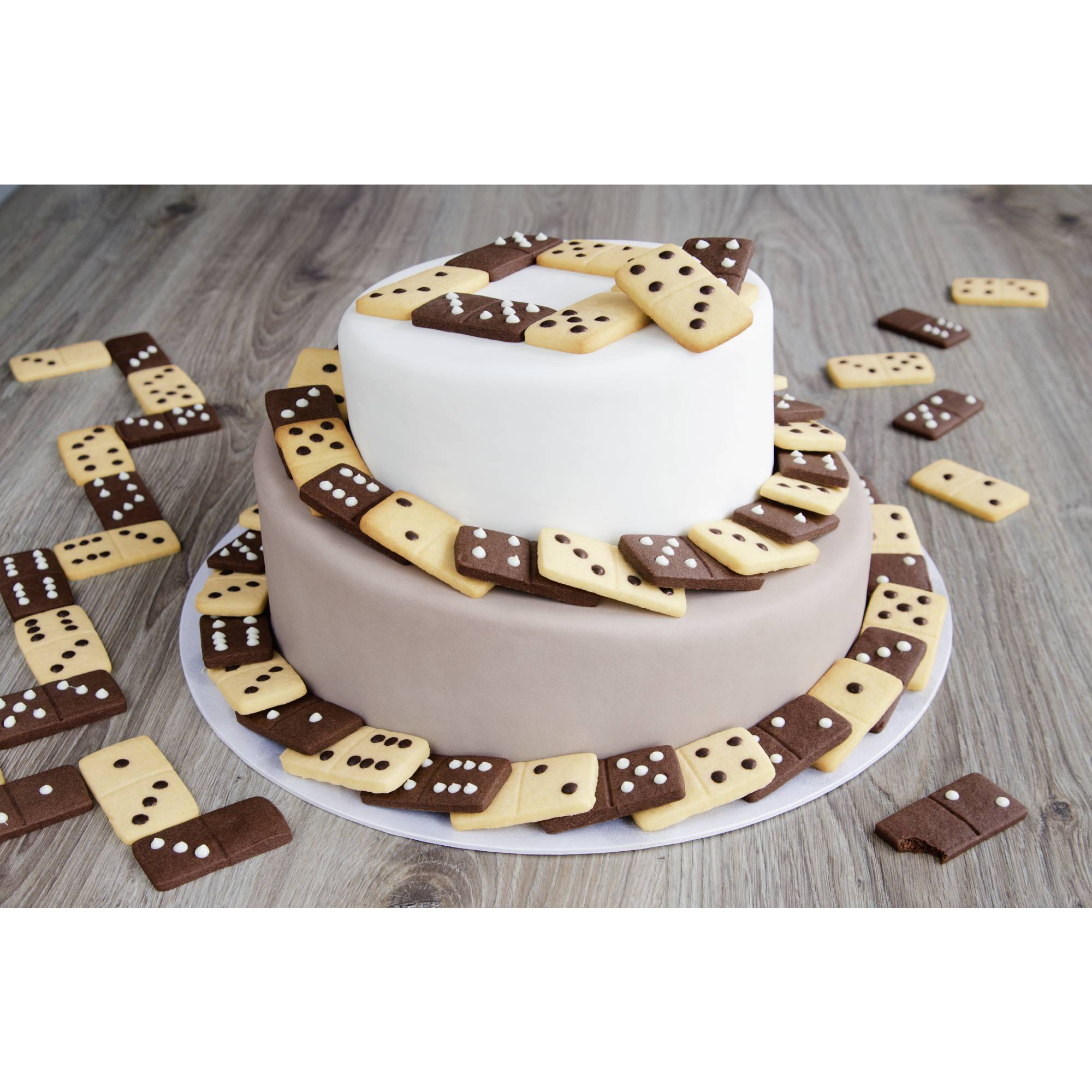 Ausstecher Set Domino 15 teilig