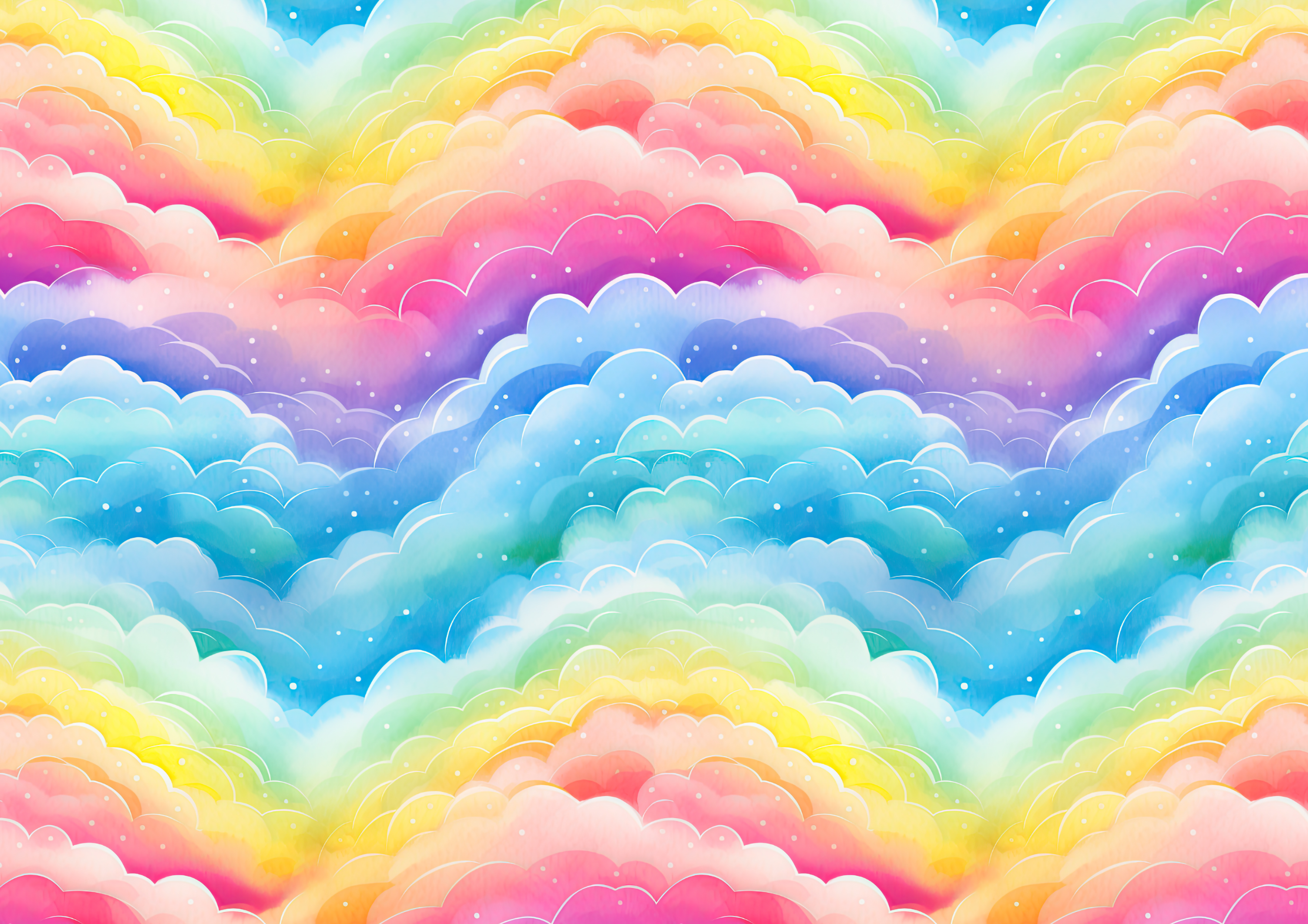 Deko Fondant  Regenbogen
