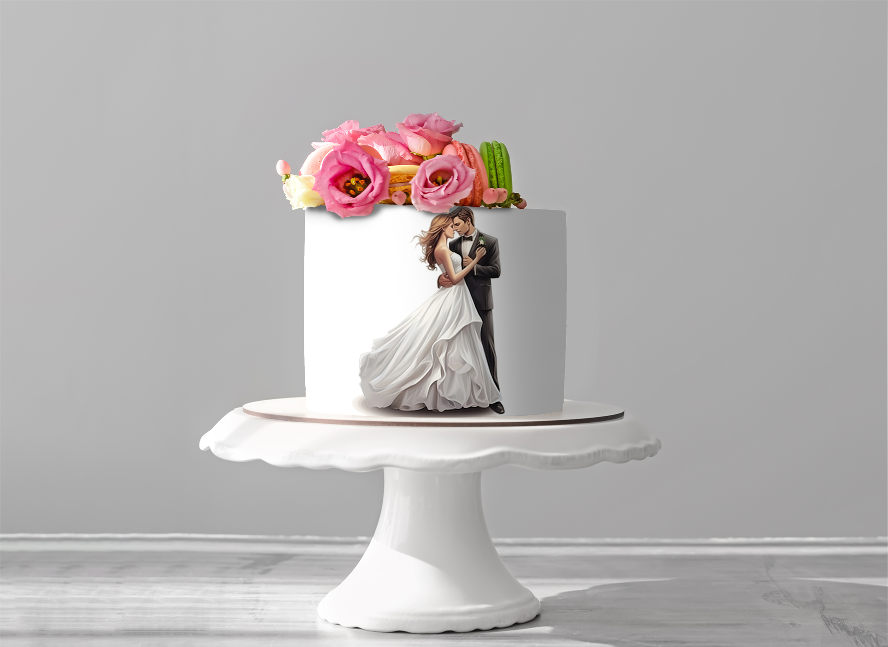 Deko Fondant Hochzeit