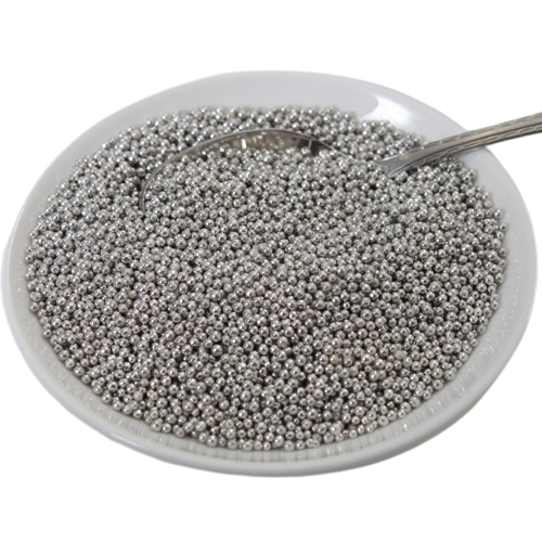 Nonpareils Silber 80 g – kleine silberne Zuckerperlen