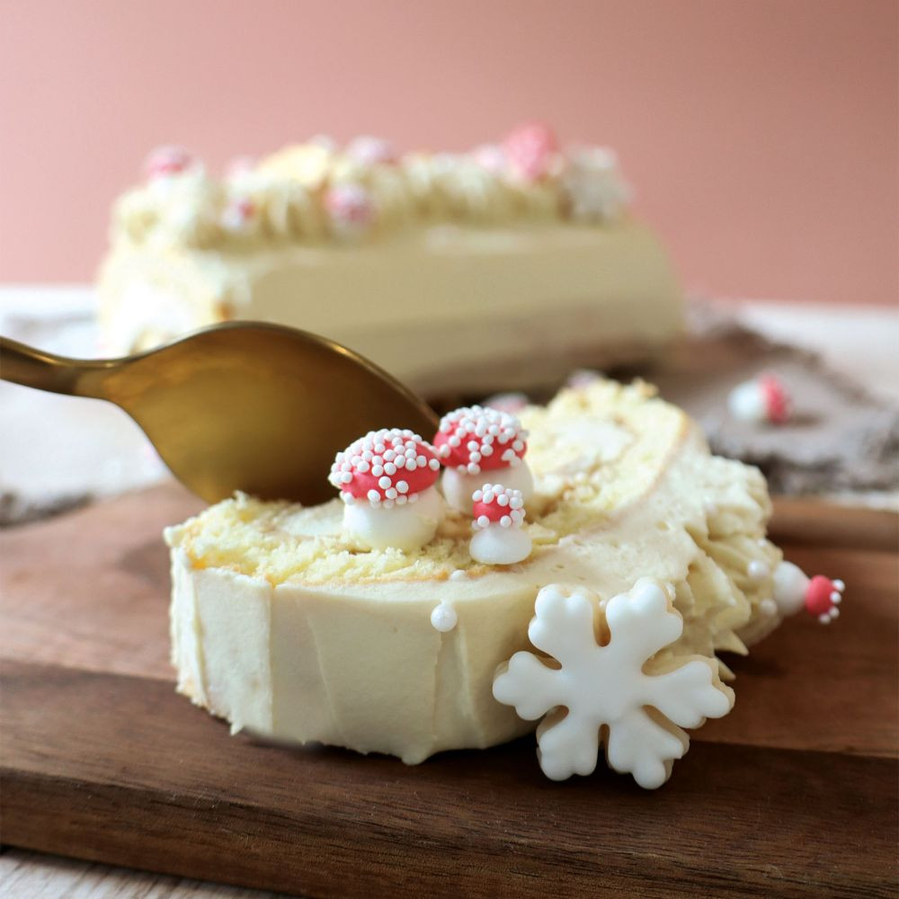 Marzipan Dekoration Winter – 6 Stück 15 g