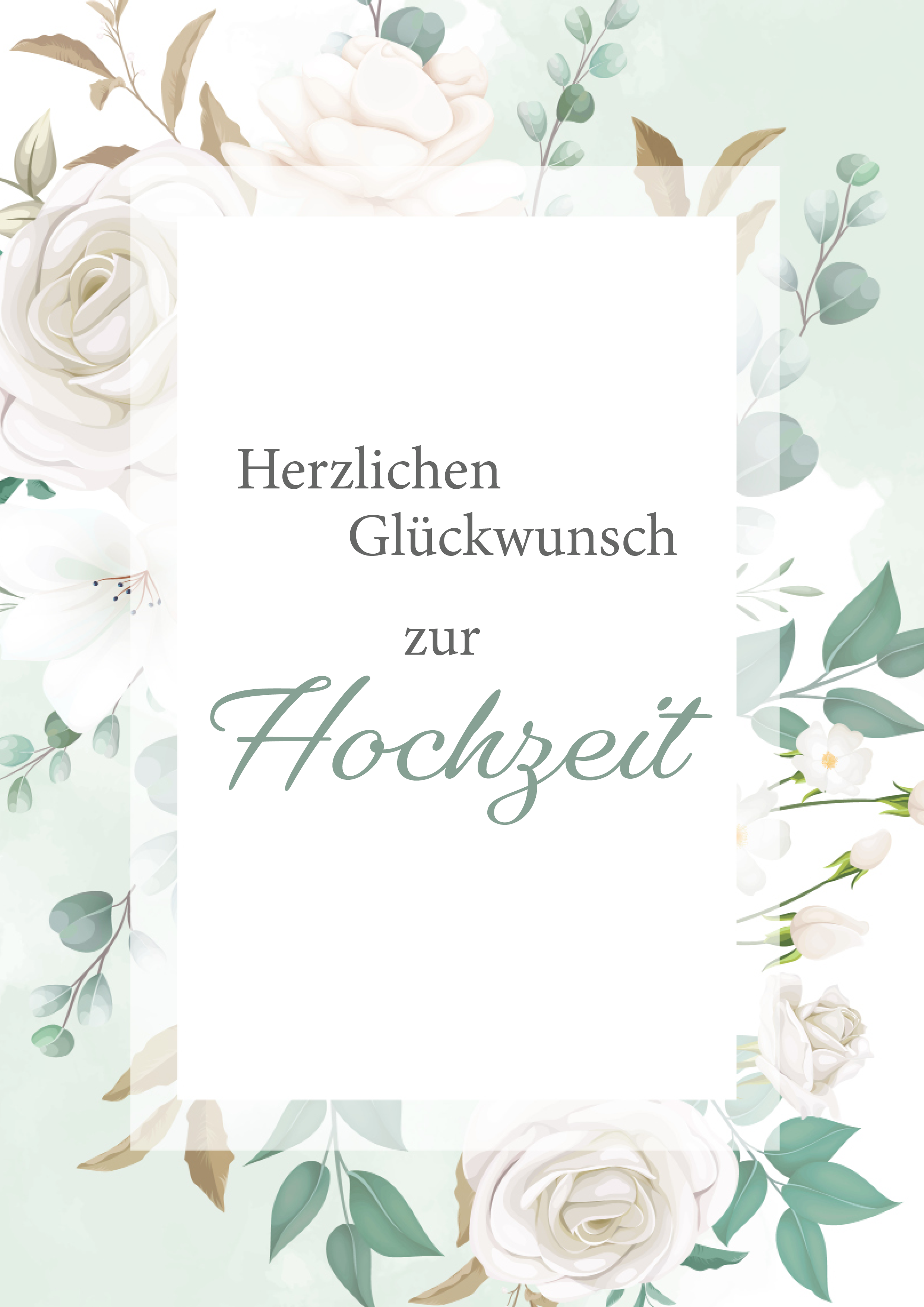 Rouladendekor Hochzeit