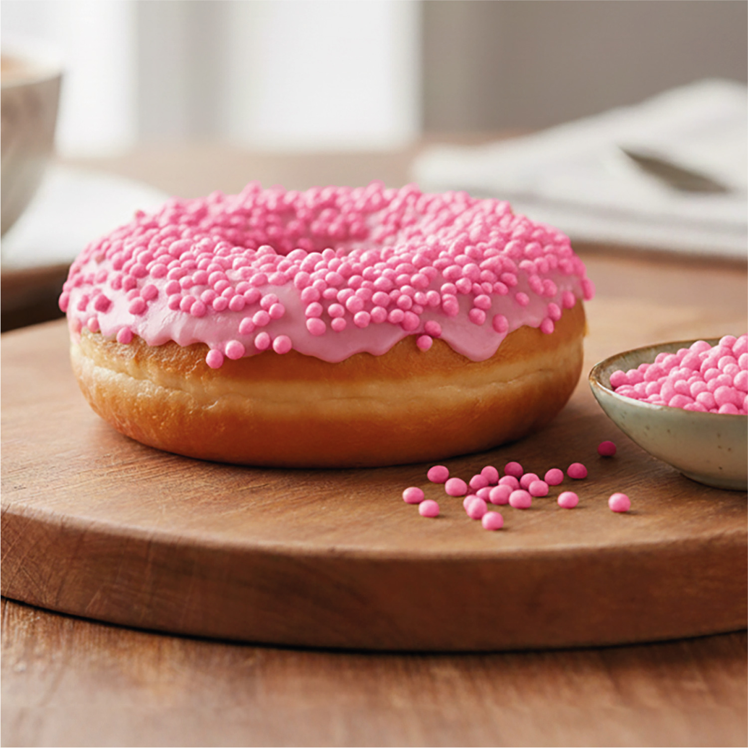 Dekocrunchies Erdbeere 100 g – knusprige Zuckerperlen Strawberry