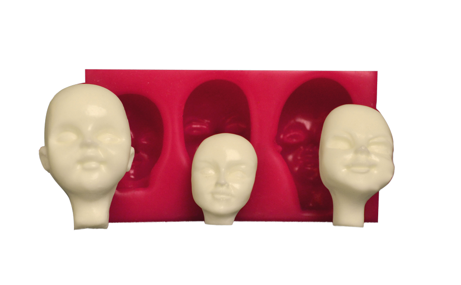 Silikonform Gesicht