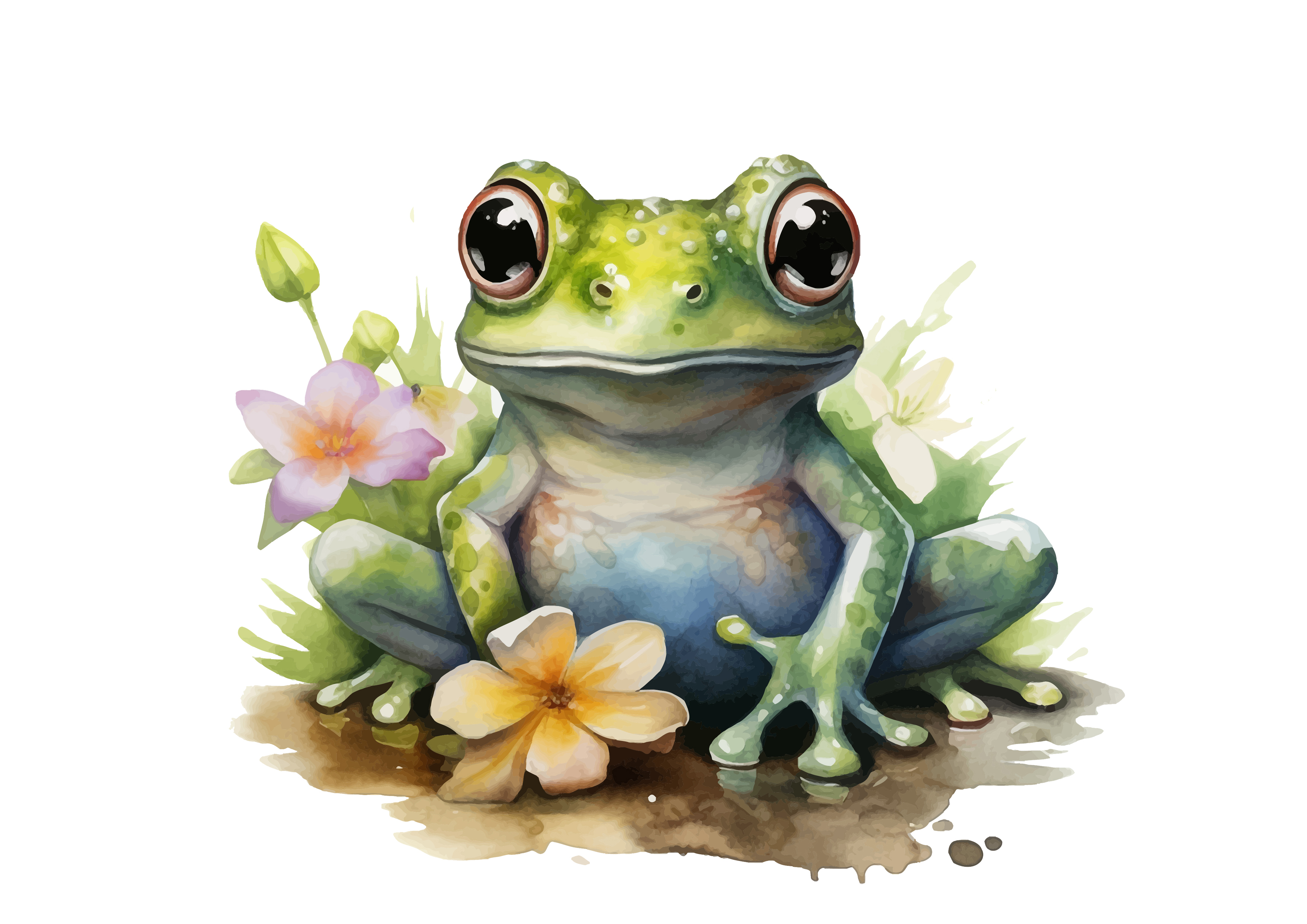 Deko Fondant Frosch
