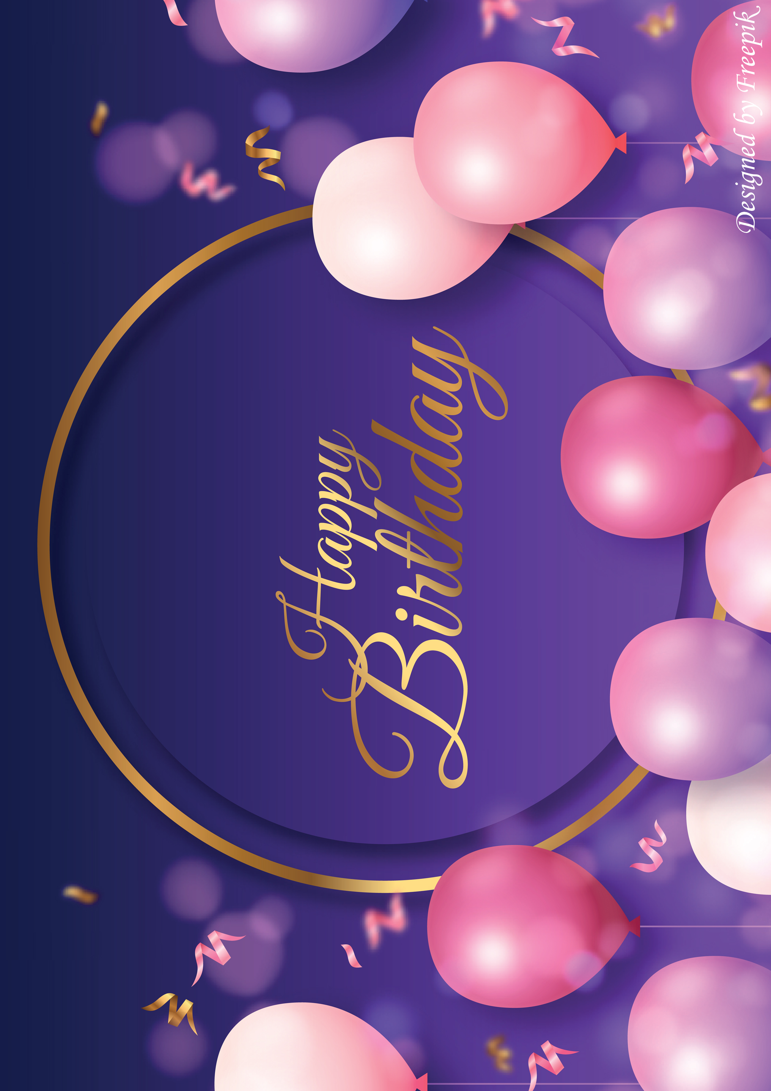 Tortenaufleger Geburtstag