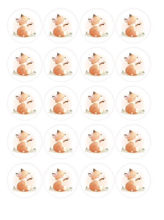 Muffinaufleger Fuchs