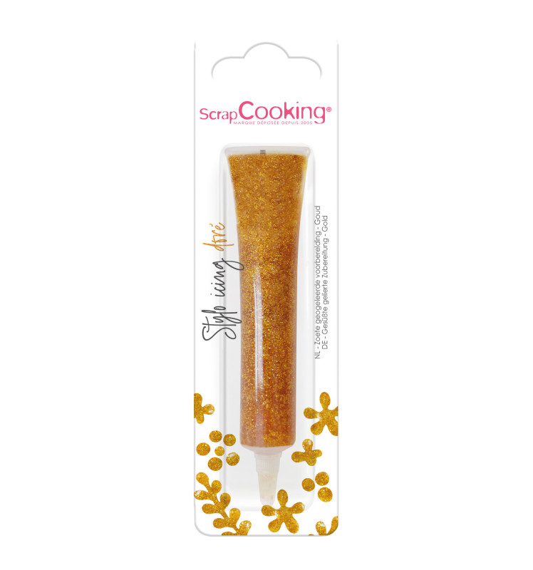 Goldener Zuckerstift