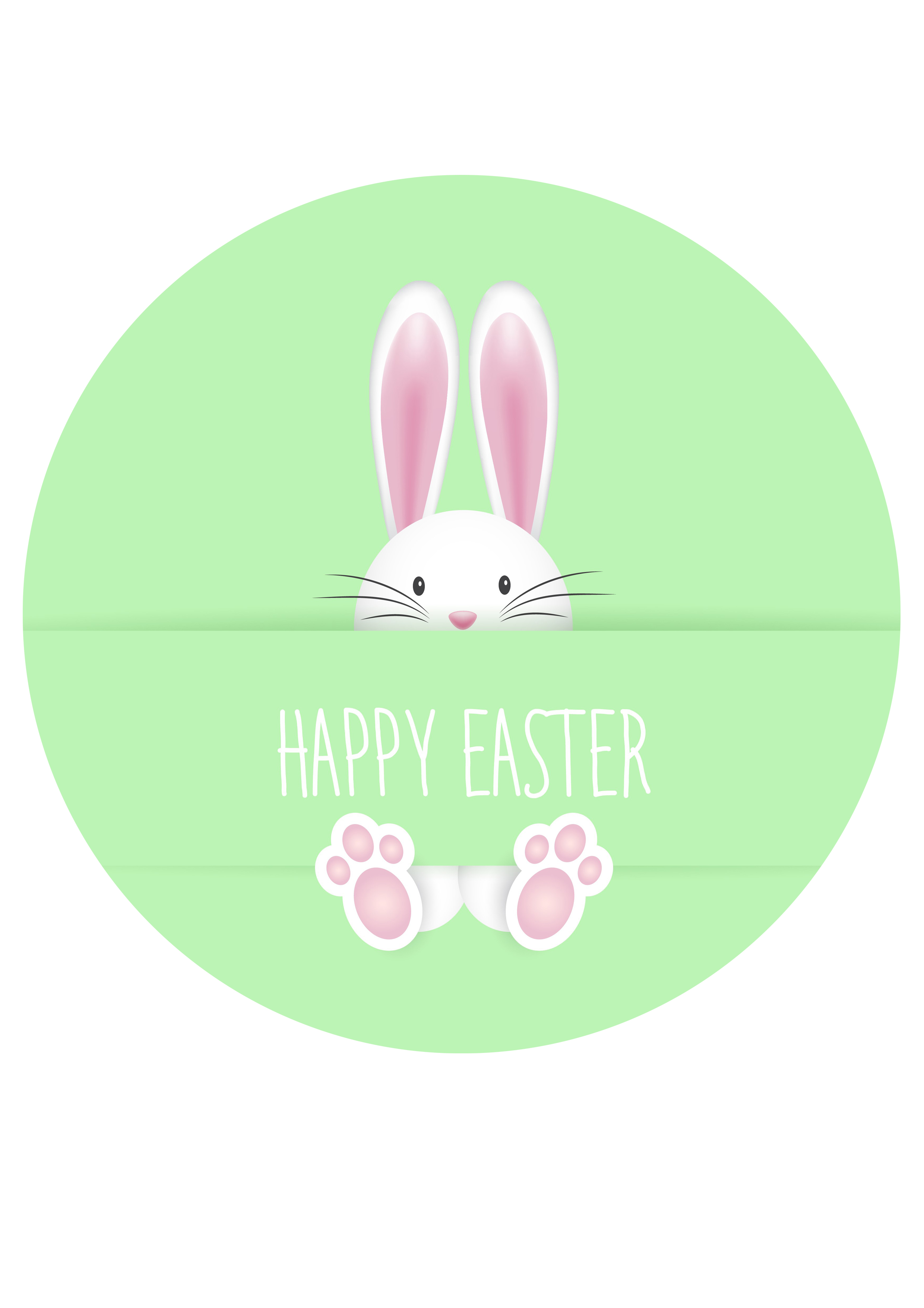 Tortenaufleger Osterhase