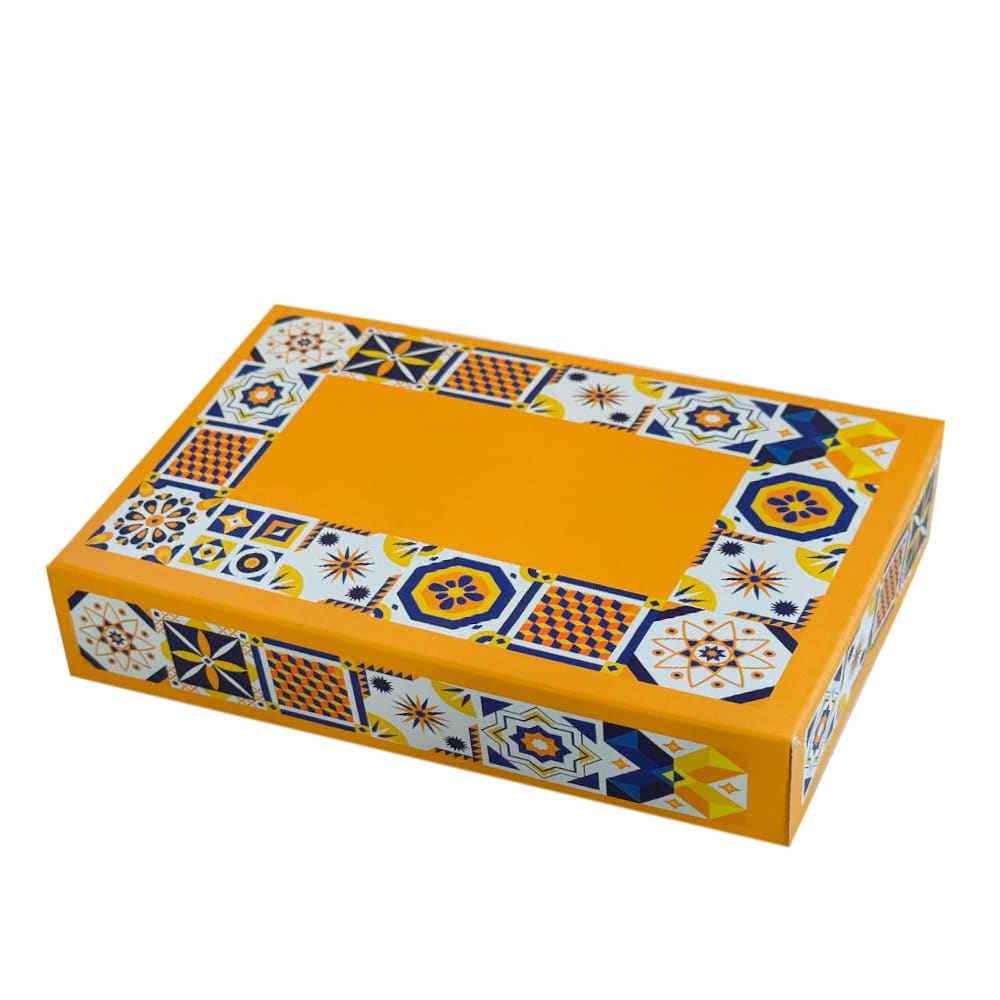 Gebäckbox Piastrelle Modern 23 × 16 × 5 cm  im mediterranen Amalfi Stil