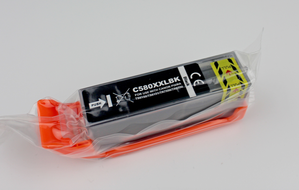 PGI-580 schwarz breit - Lebensmittelpatrone