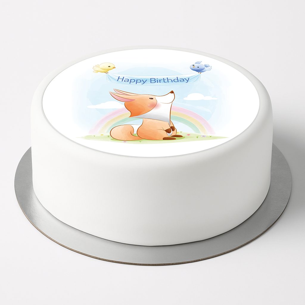 Tortenaufleger Geburtstag