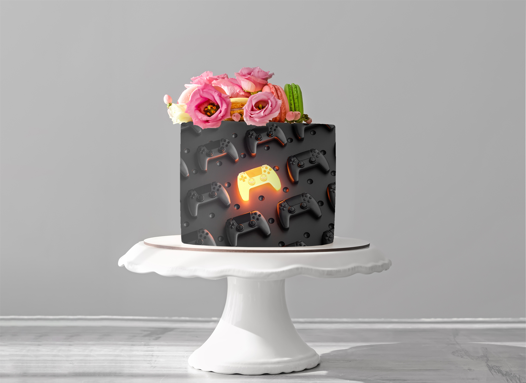 Deko Fondant Controller Gamer