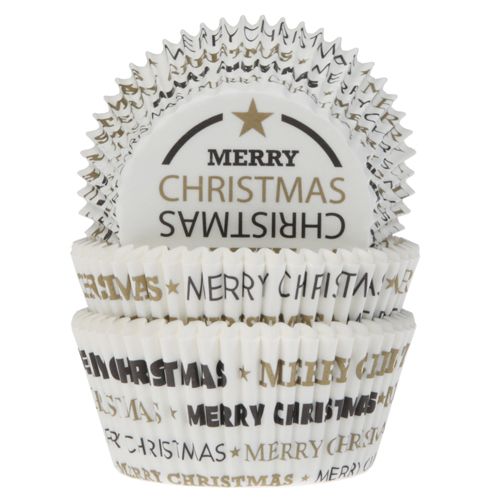 Cupcake Förmchen Merry Christmas