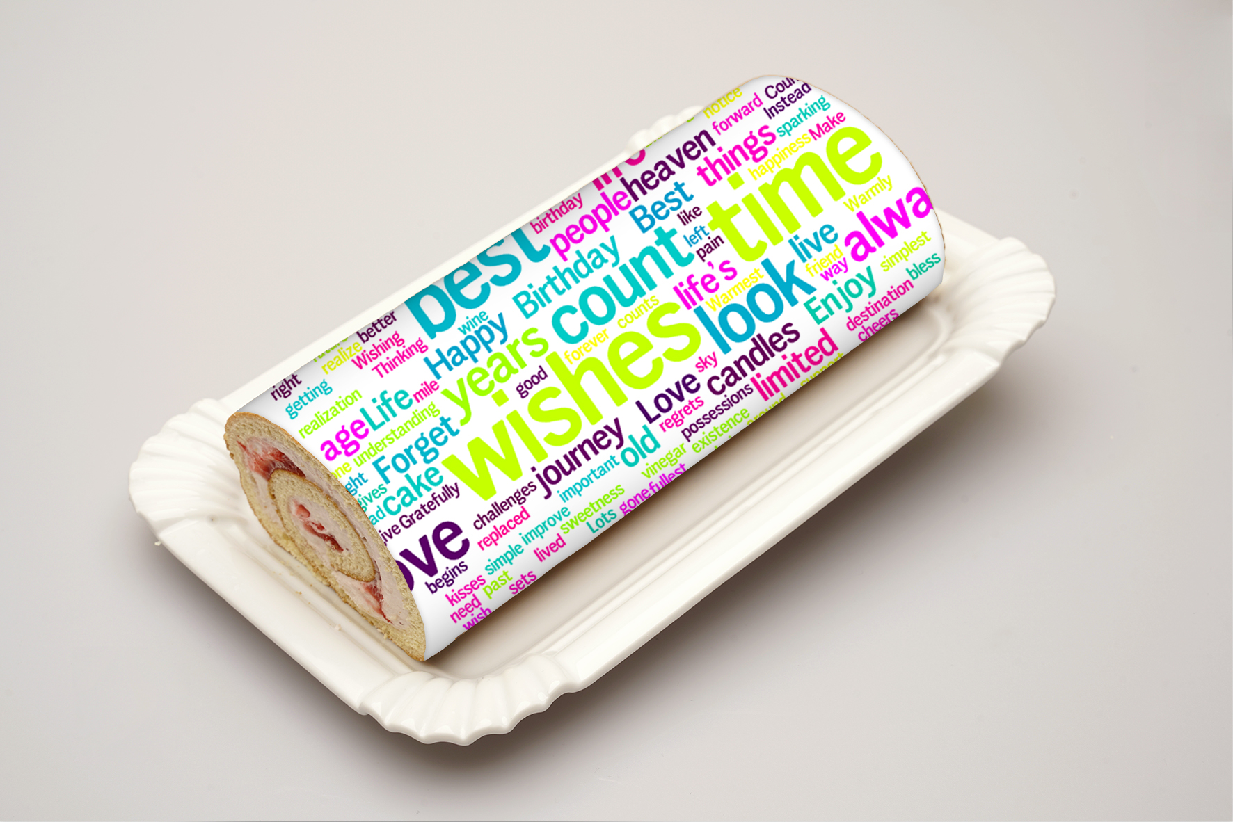 Rouladendekor Geburtstag