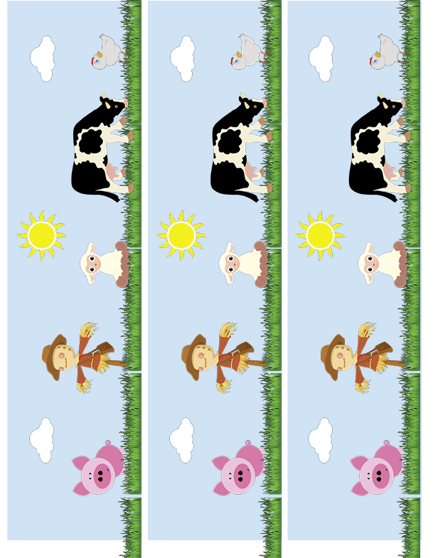 Tortenband Bauernhof