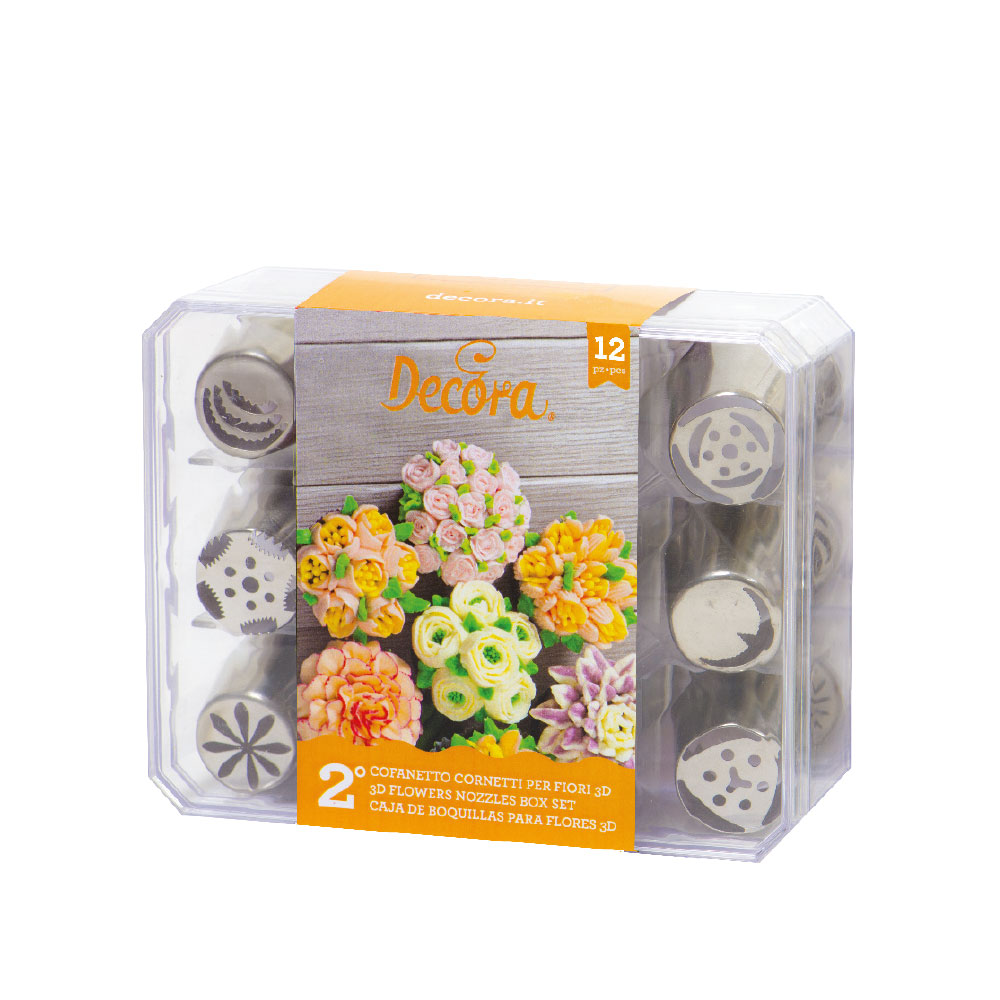 Spritztüllenset Blumen
