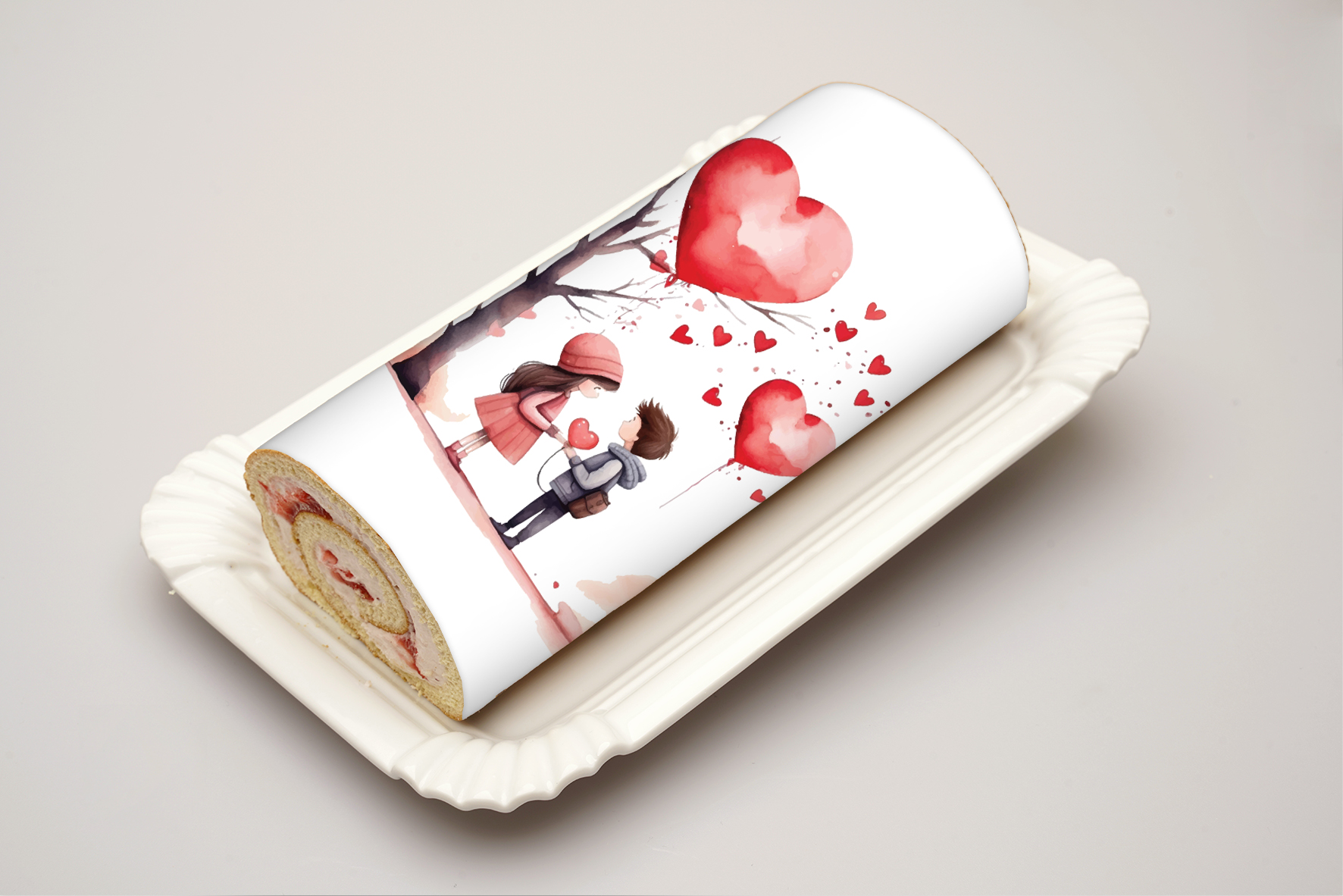 Rouladendekor Love
