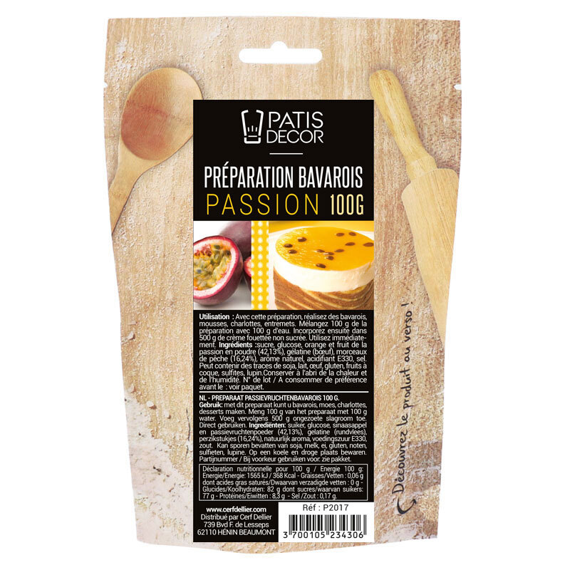 Passionsfruchtpulver für Mousses & Füllungen (100 g)