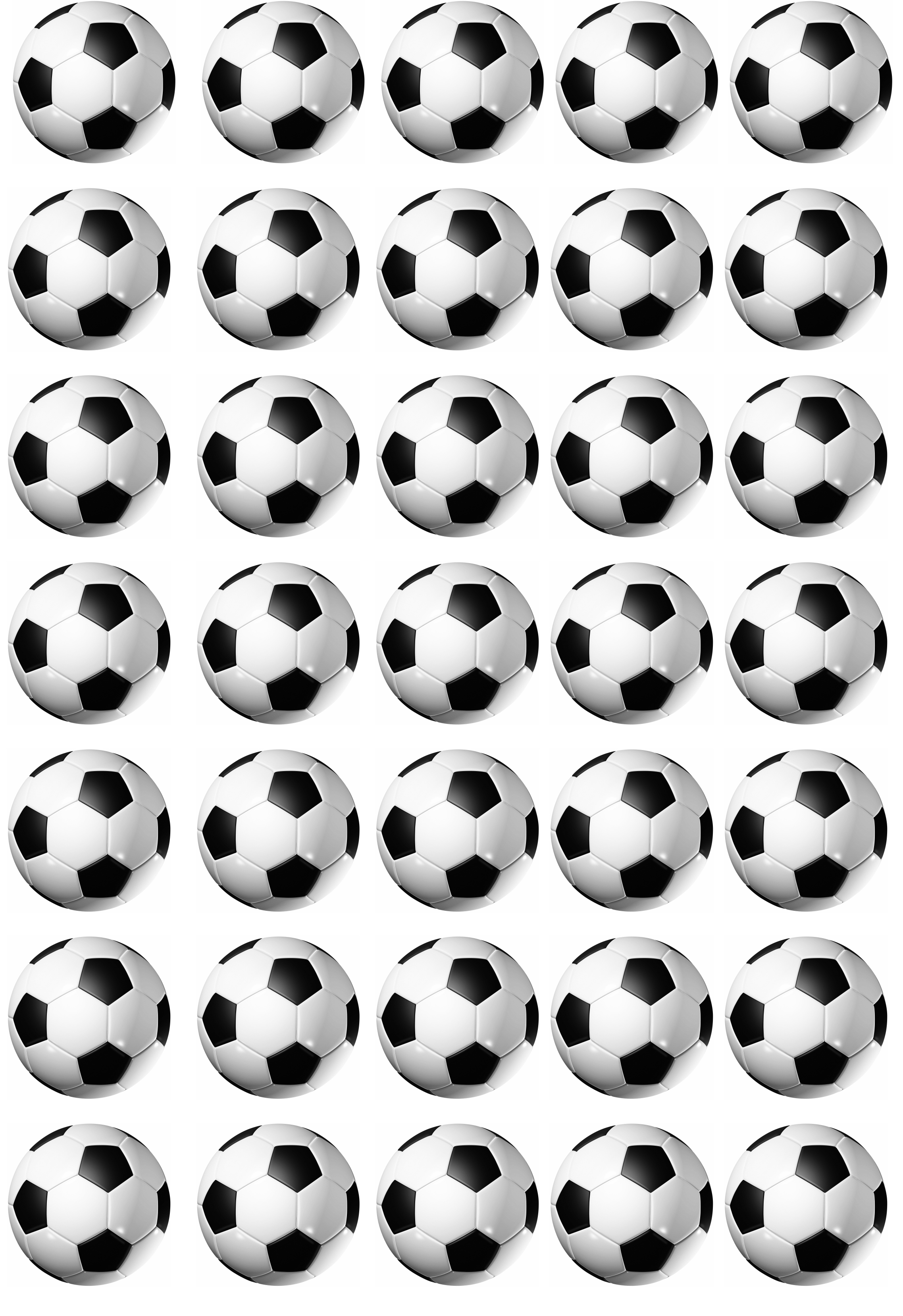 Muffinaufleger Fußball