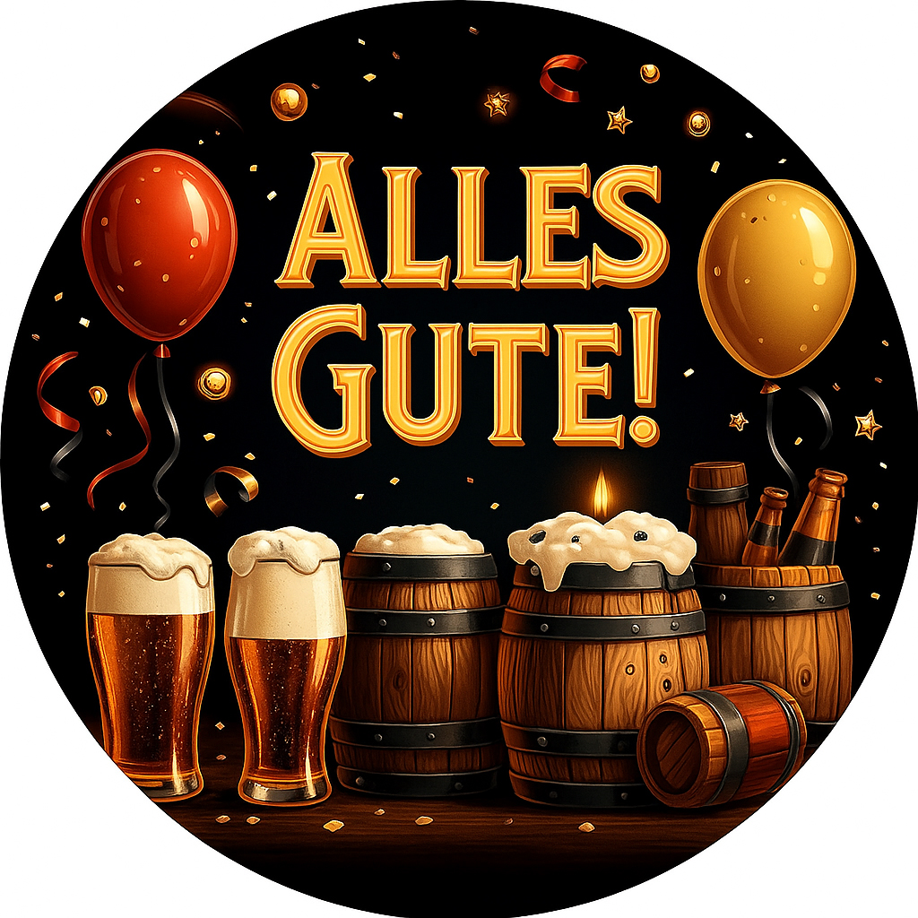 Tortenaufleger Alles Gute Bier