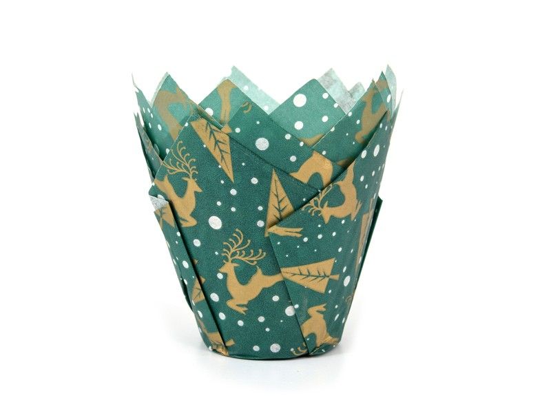 Muffin Papierförmchen Weihnachten