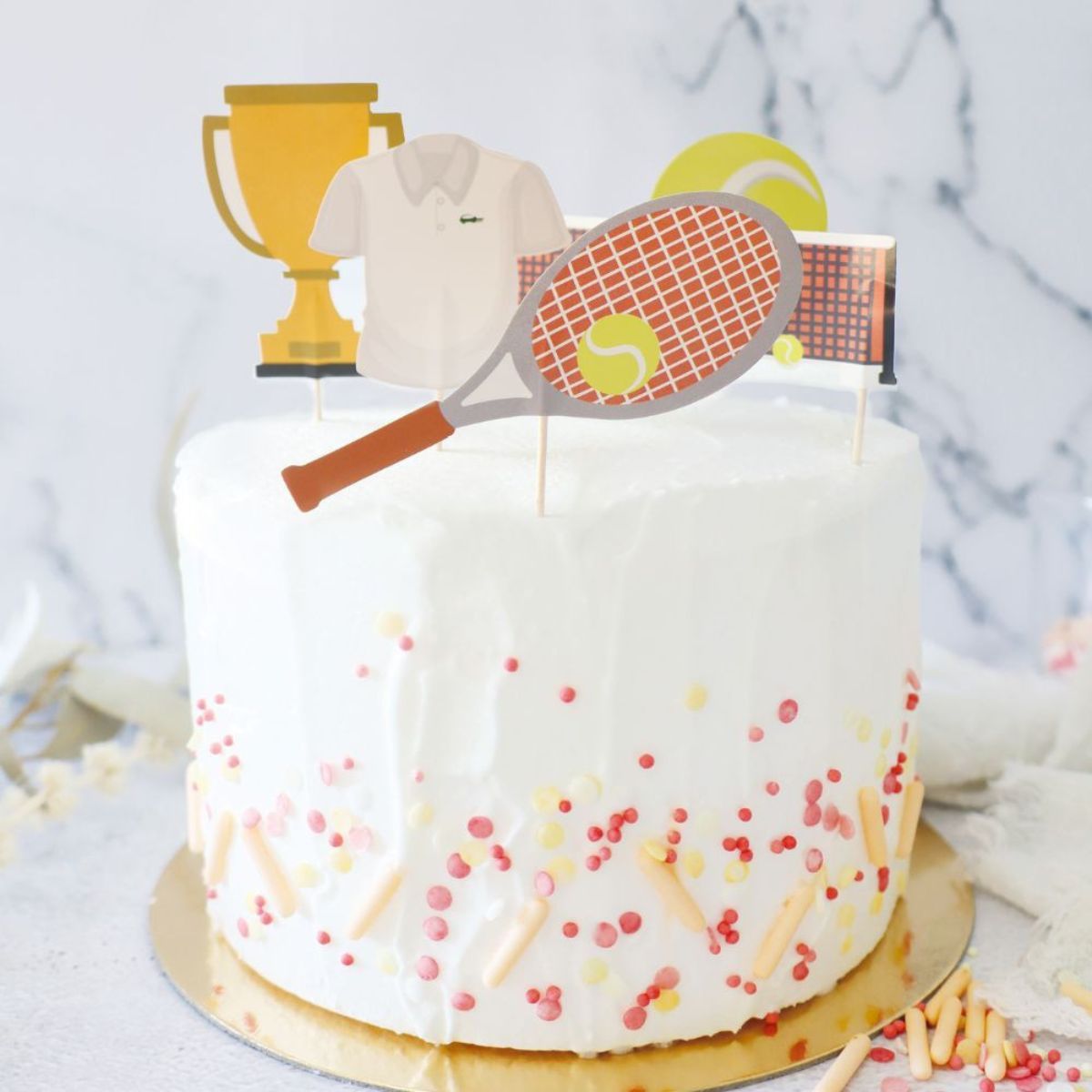 Cake Topper Tennis
