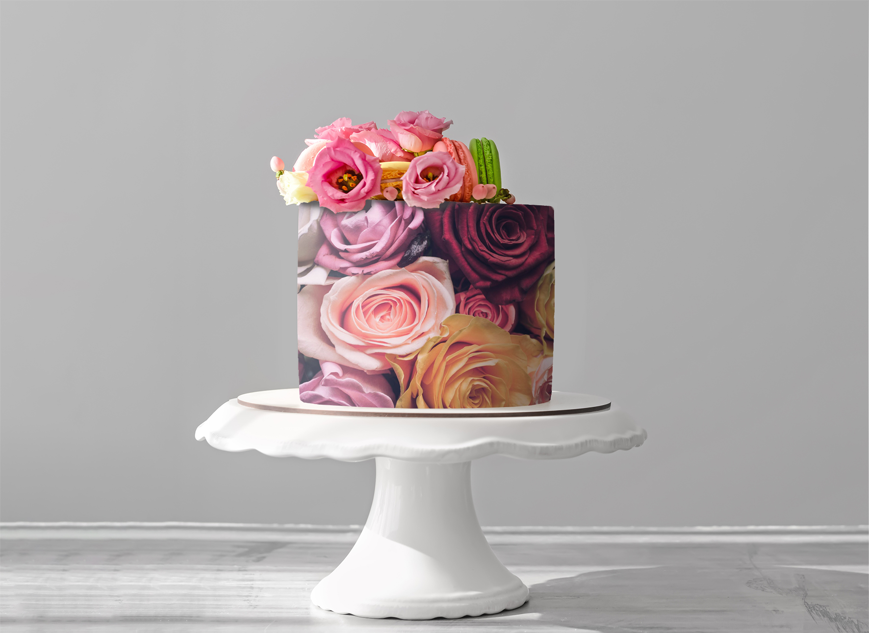 Deko Fondant Rosen