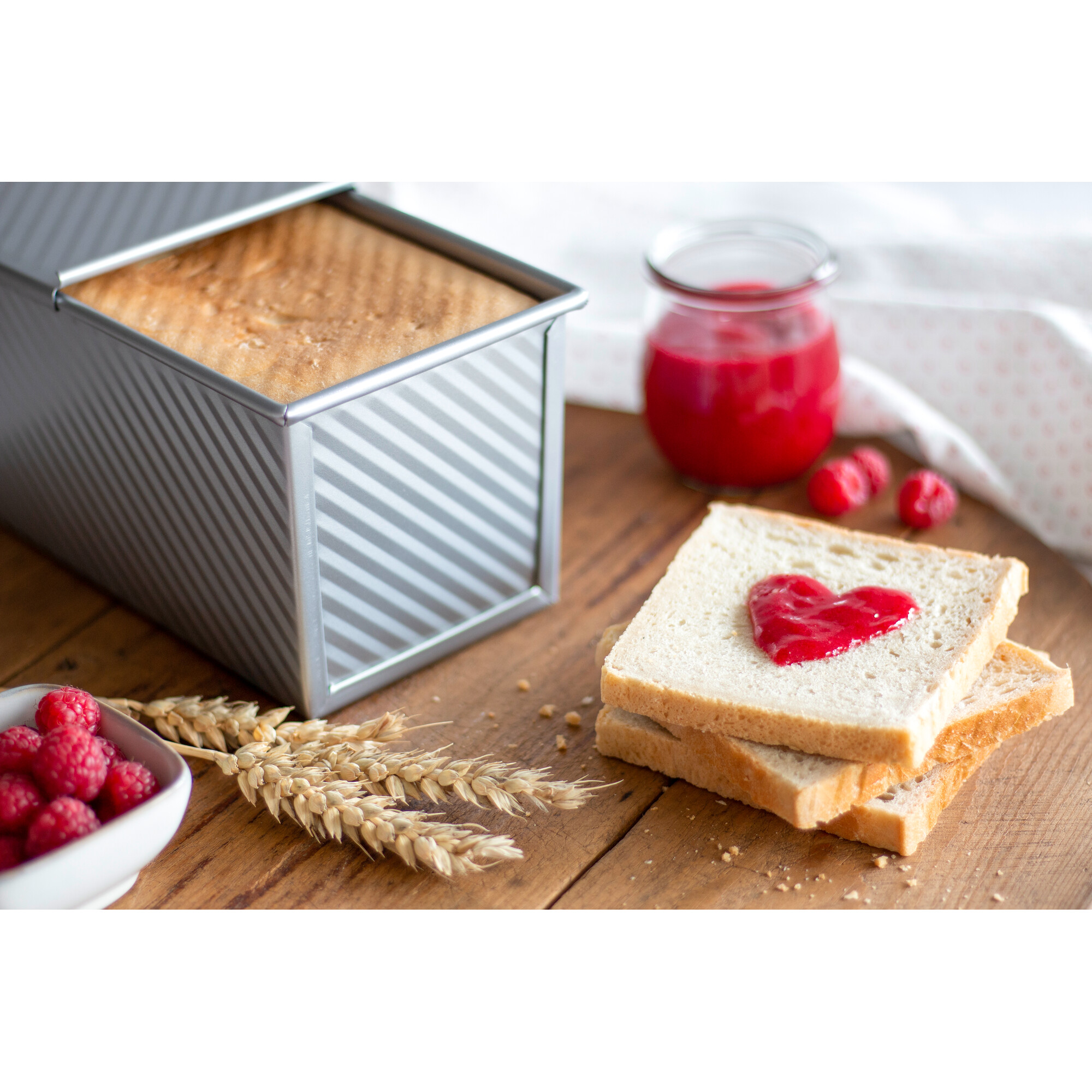 Toastbrotform – mit Deckel