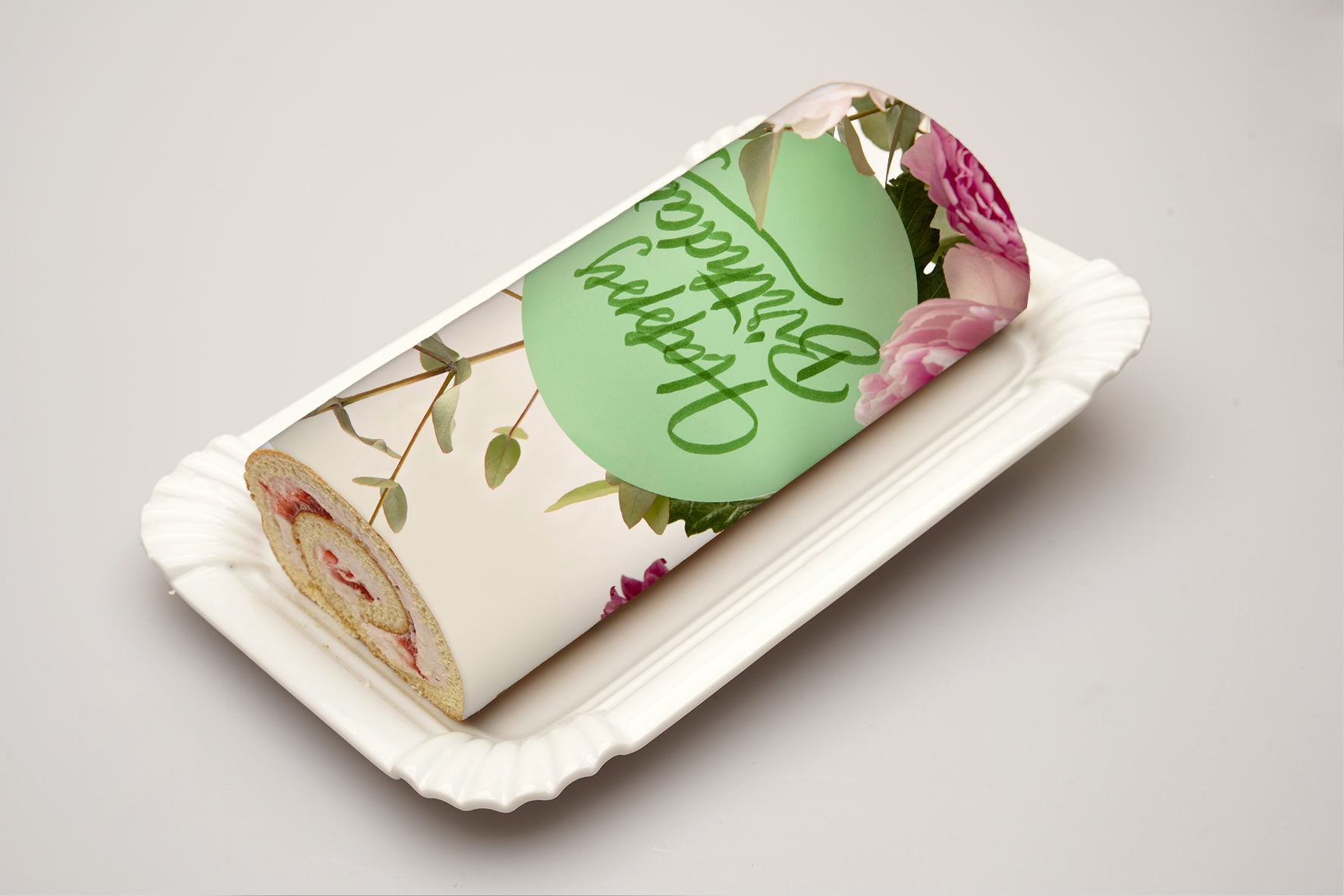 Rouladendekor Happy Birthday
