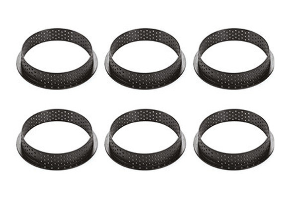 Silikomart Kit Tarte Ring Fleur Ø 80 mm